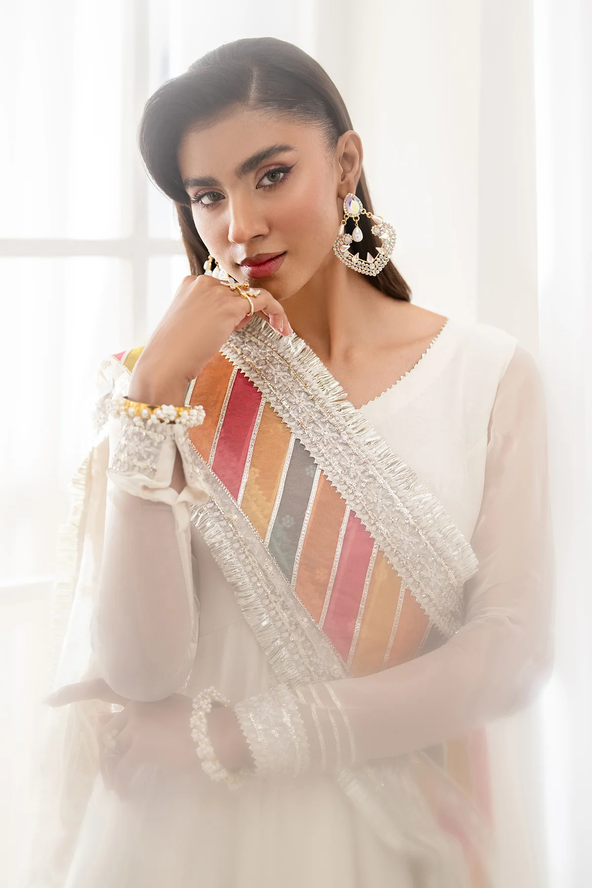 EMBROIDERED CHIFFON PR-1098 - Image 5