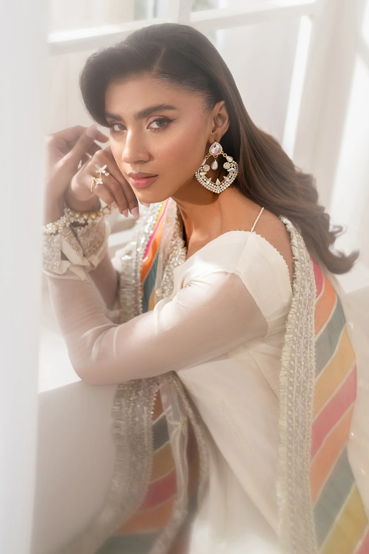 EMBROIDERED CHIFFON PR-1098 - Image 7