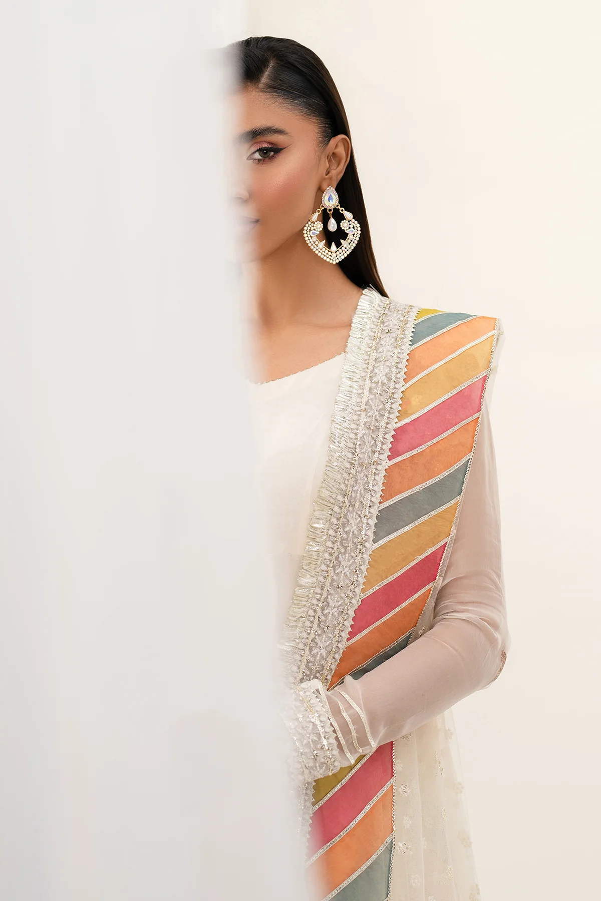 EMBROIDERED CHIFFON PR-1098 - Image 9