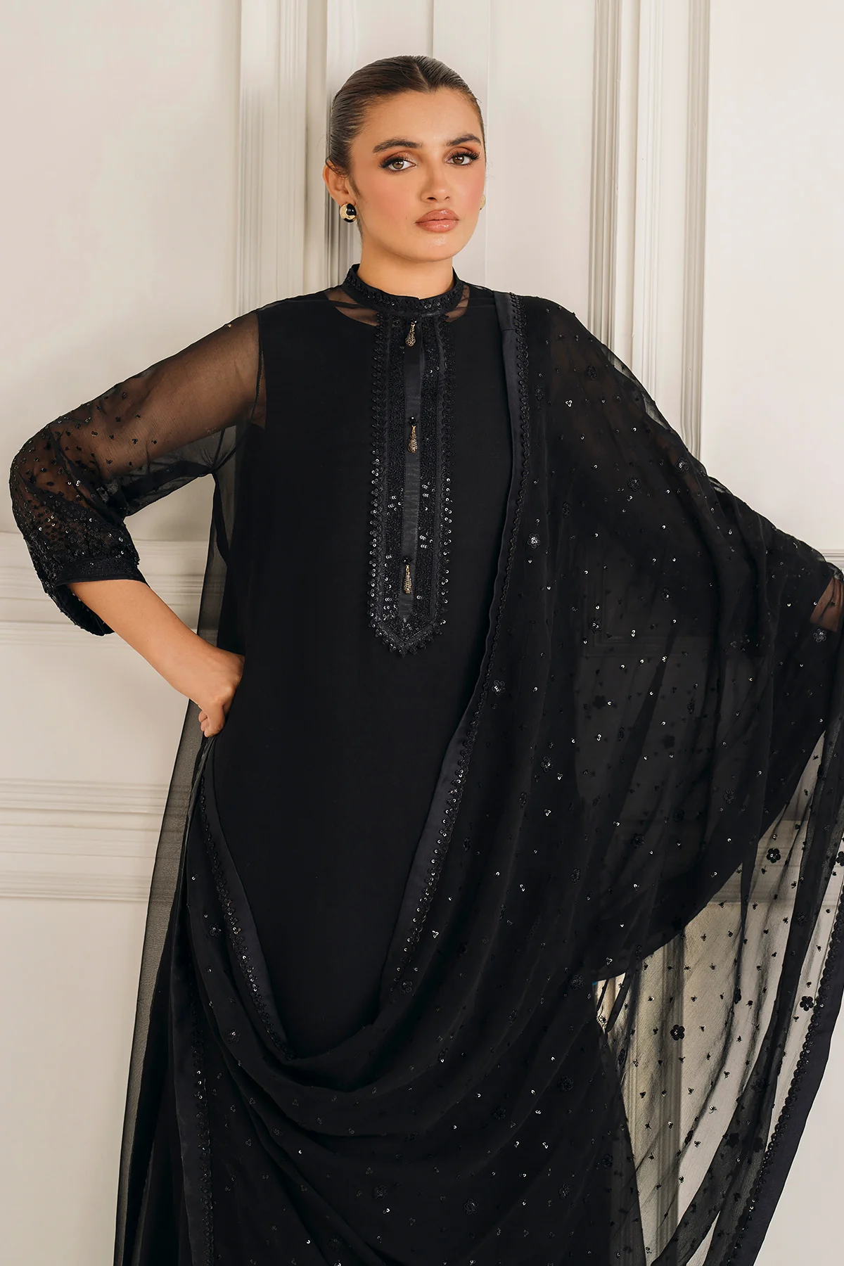 EMBROIDERED CHIFFON PR-1134 - Image 4