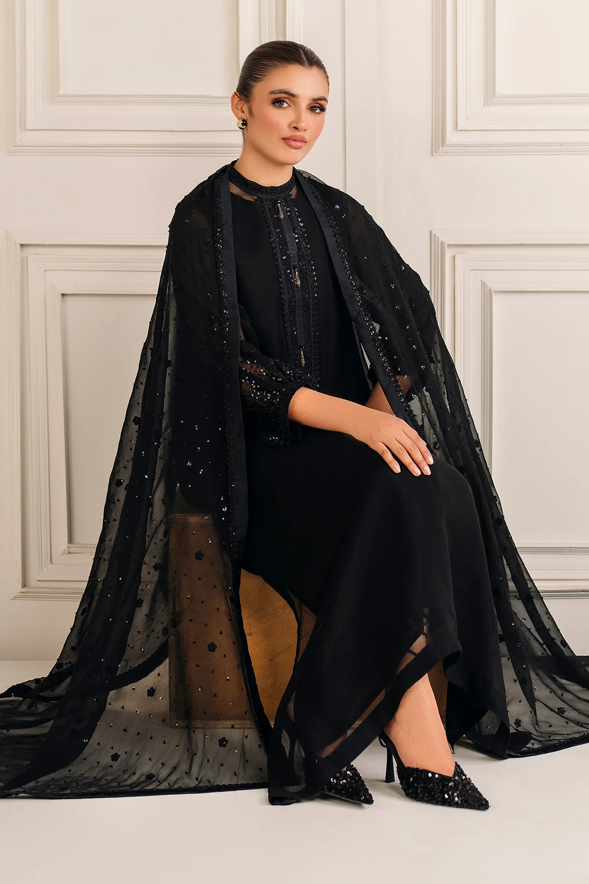 EMBROIDERED CHIFFON PR-1134 - Image 5