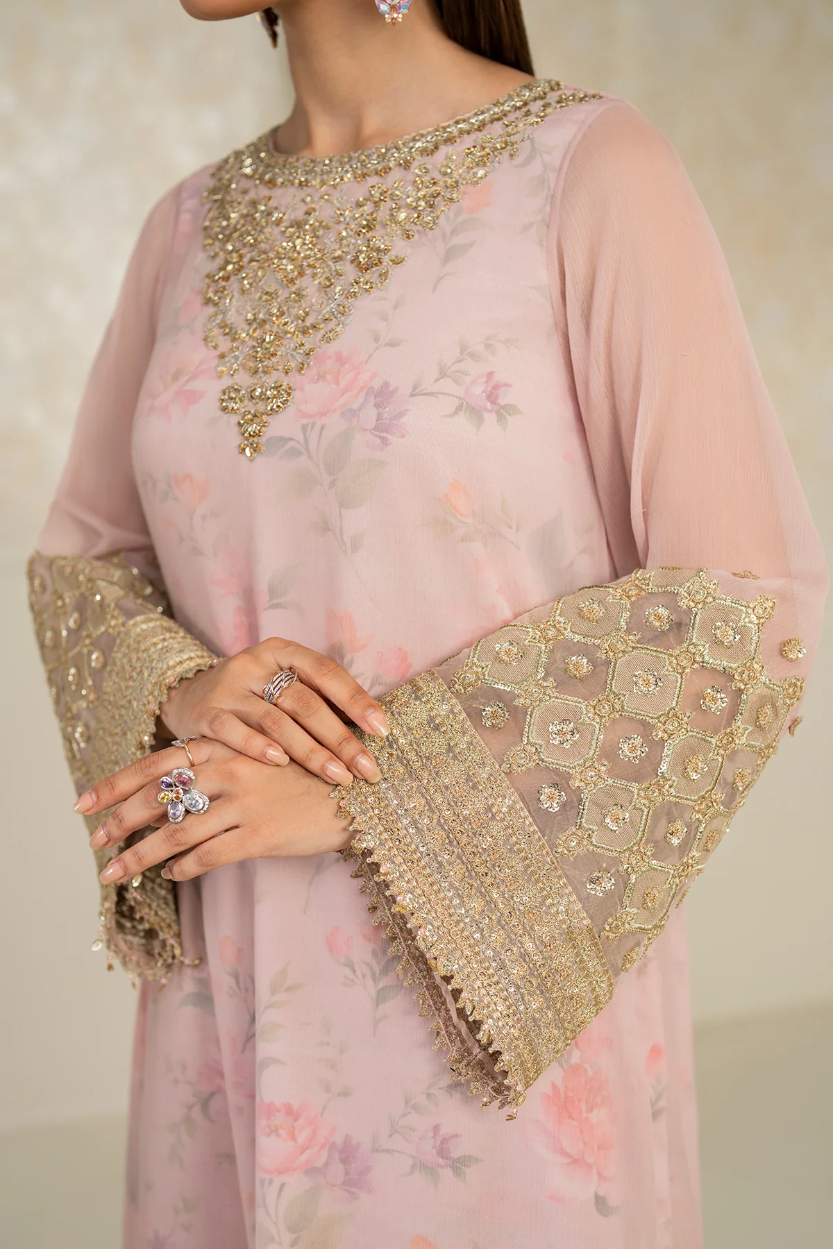 EMBROIDERED CHIFFON PR-1142 - Image 7