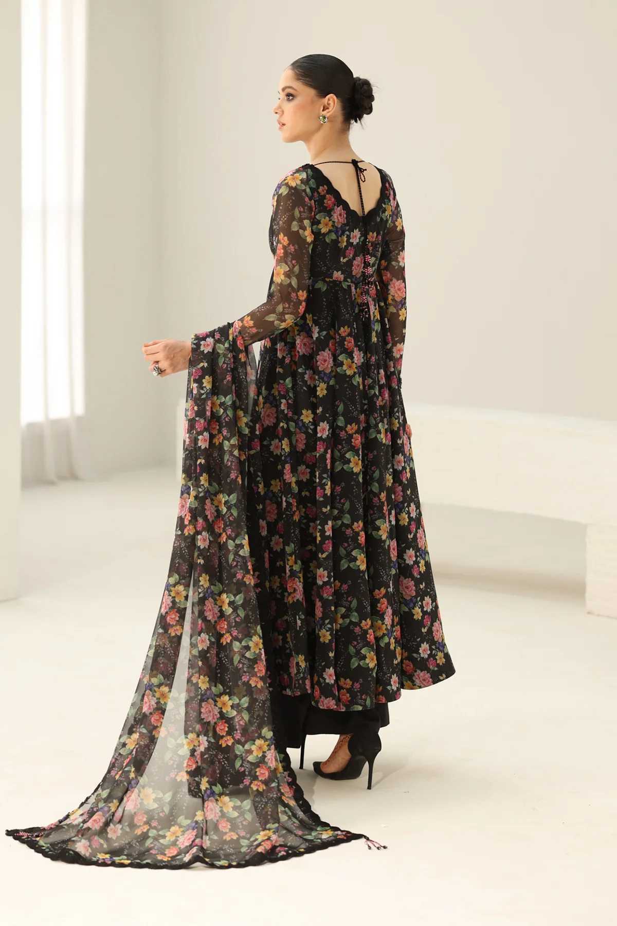 EMBROIDERED CHIFFON PR-1158 - Image 2