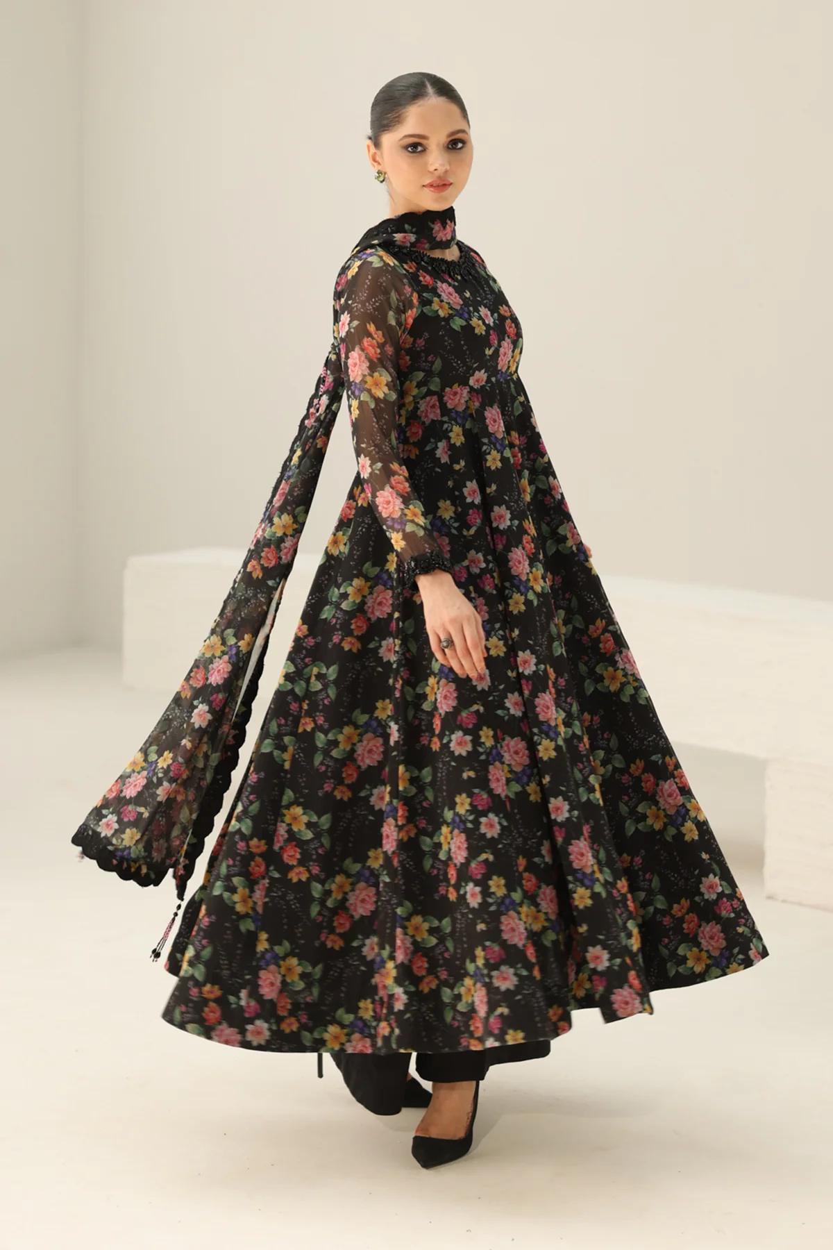 EMBROIDERED CHIFFON PR-1158 - Image 3