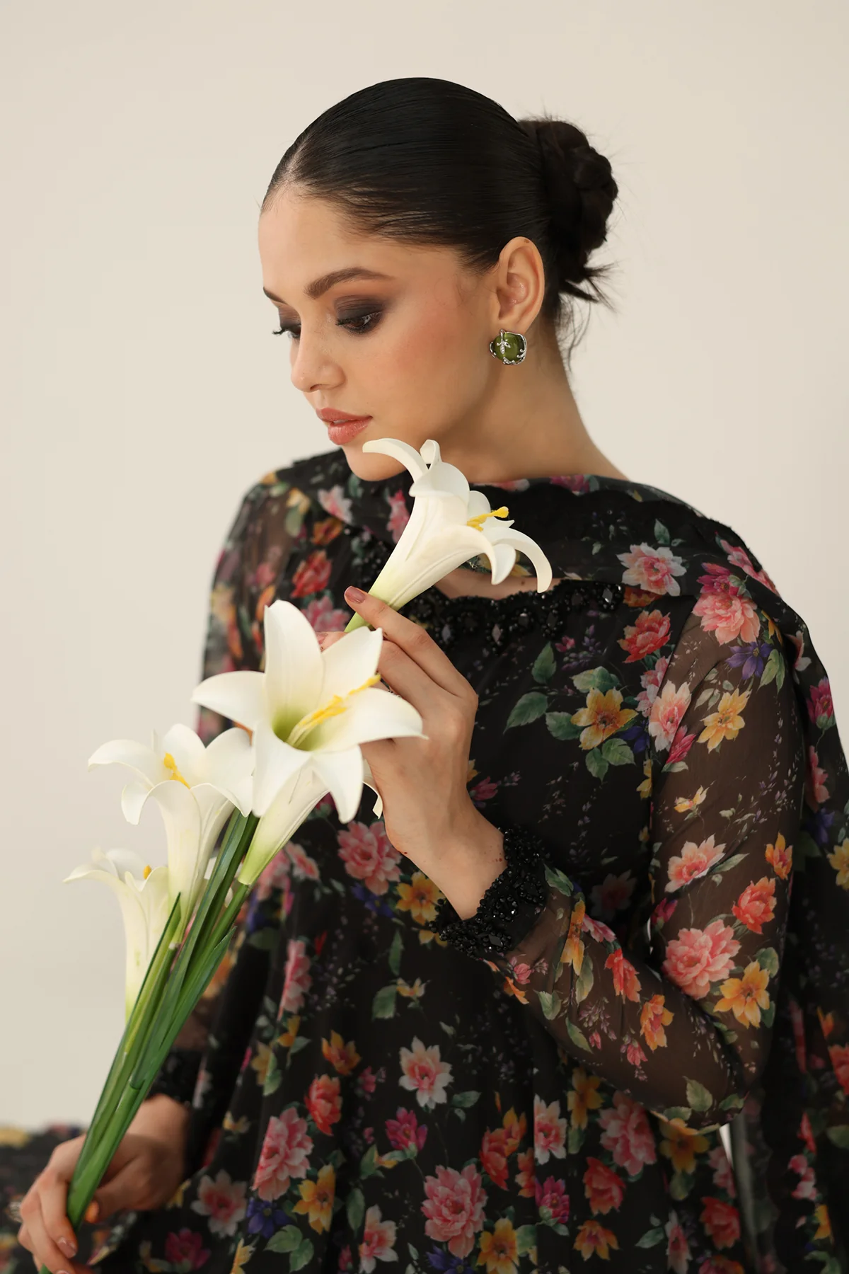 EMBROIDERED CHIFFON PR-1158 - Image 4