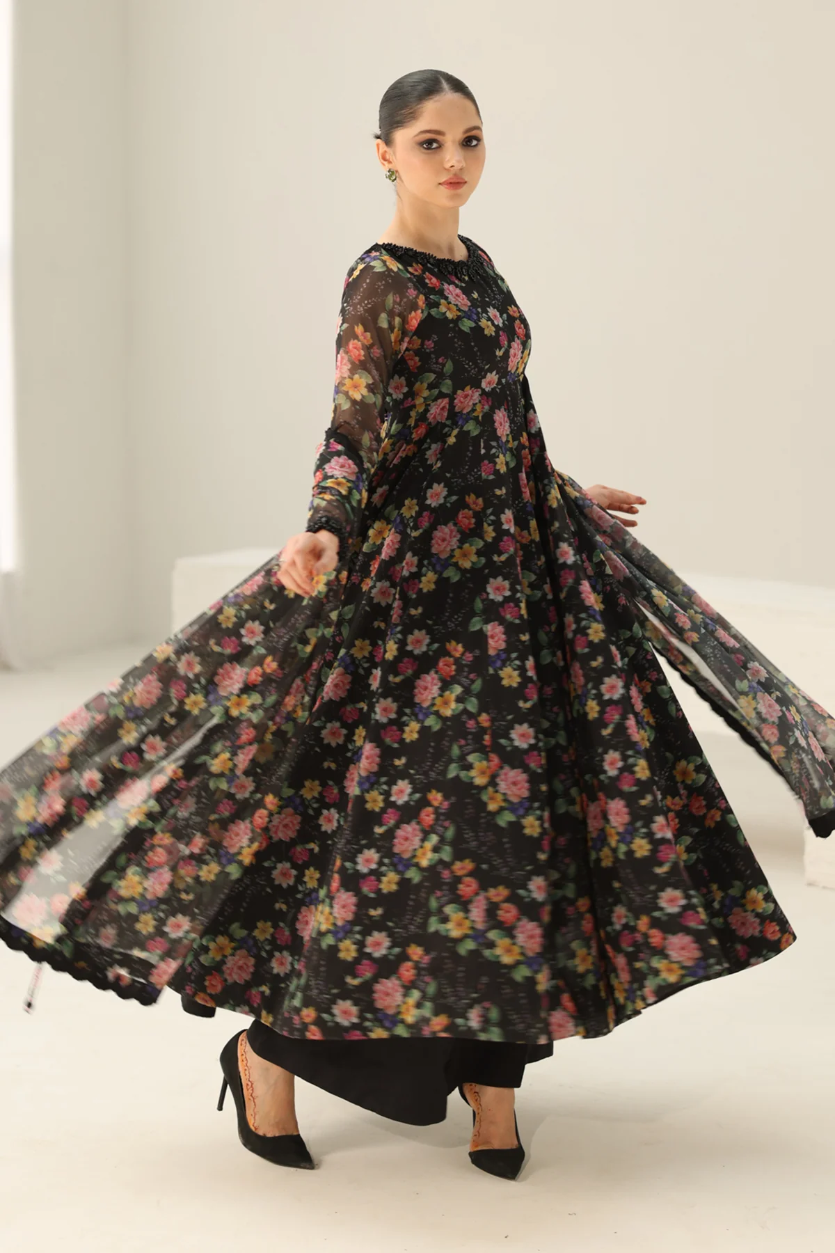 EMBROIDERED CHIFFON PR-1158 - Image 6