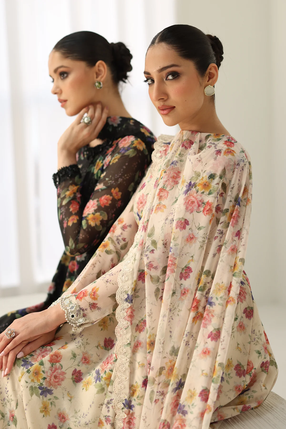 EMBROIDERED CHIFFON PR-1158 - Image 9