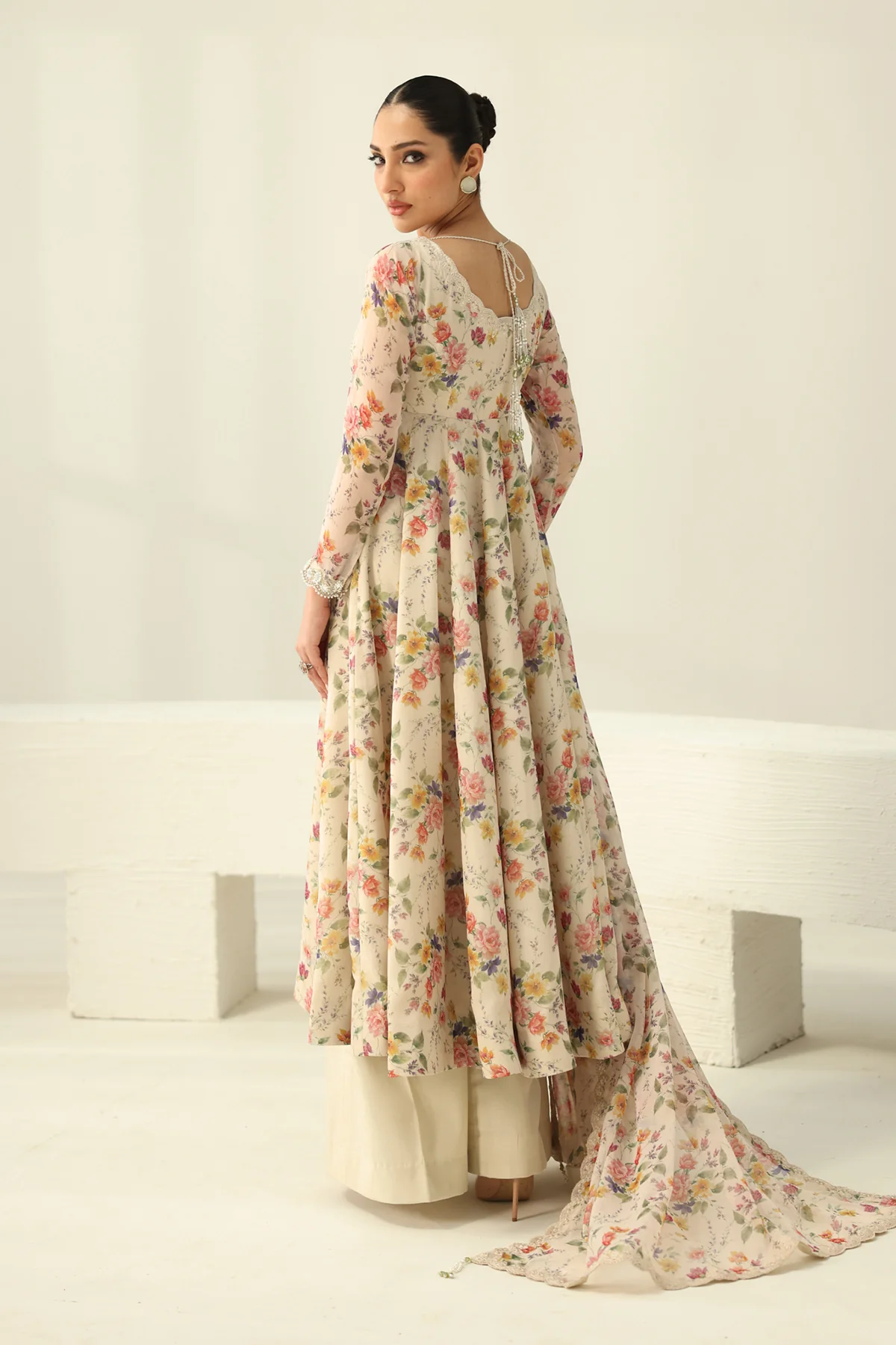 EMBROIDERED CHIFFON PR-1159 - Image 2