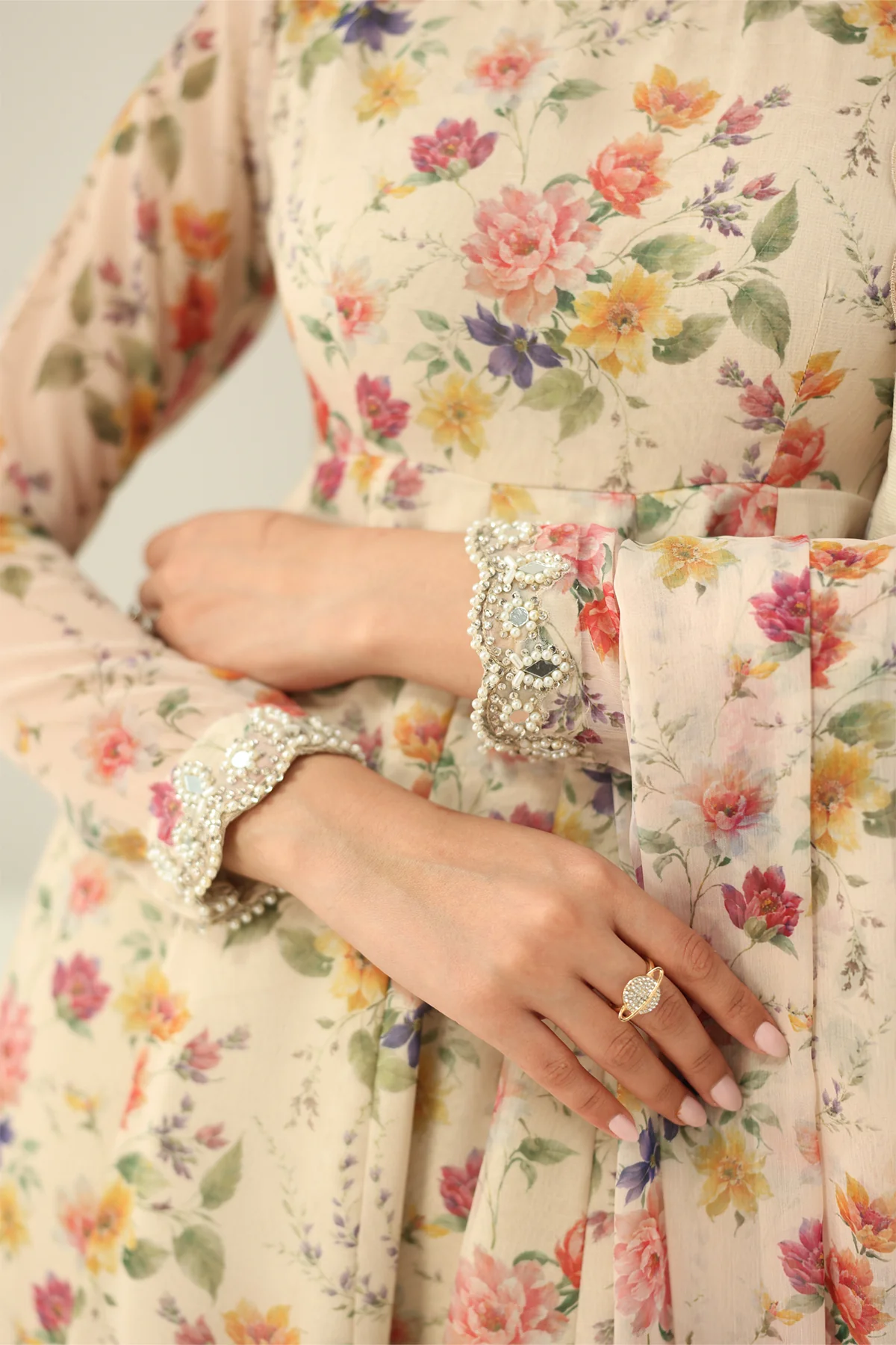 EMBROIDERED CHIFFON PR-1159 - Image 4