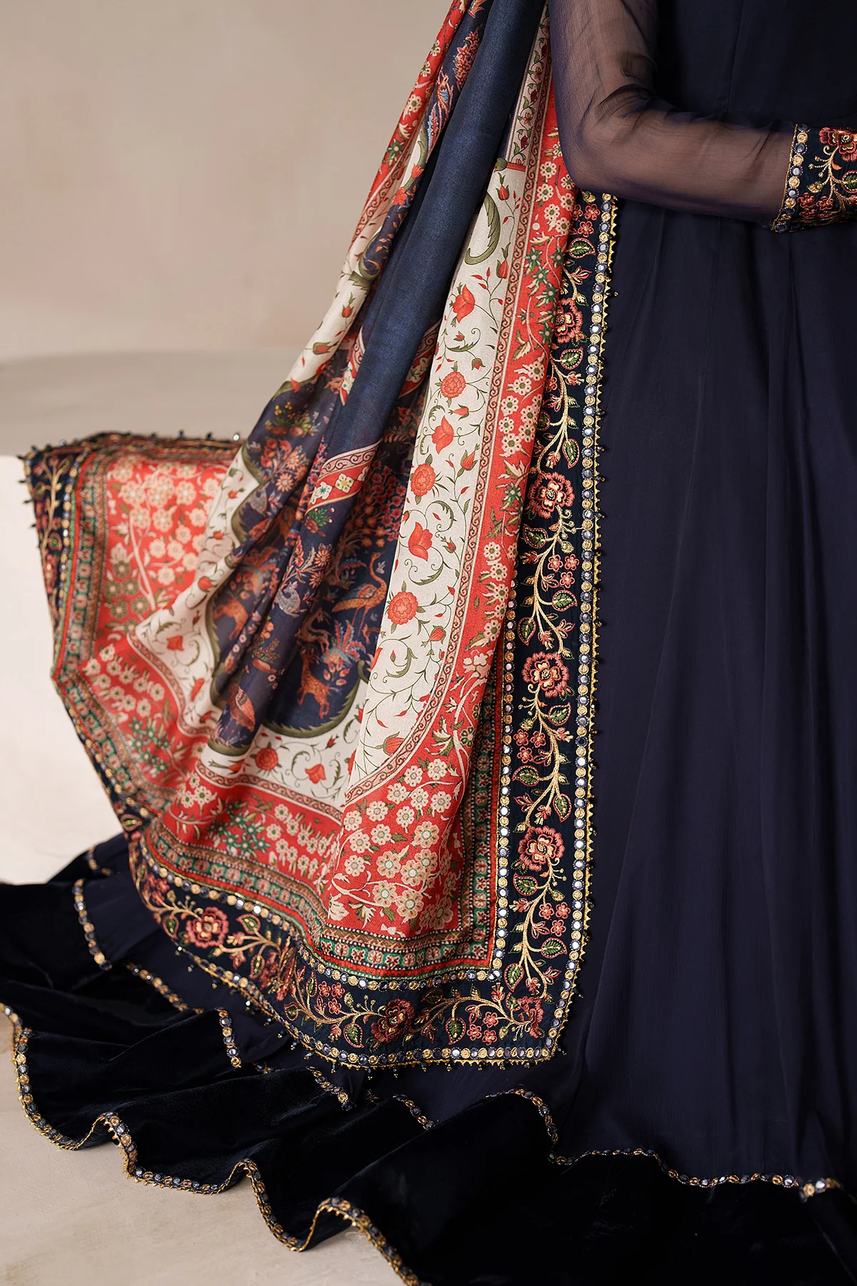 EMBROIDERED CHIFFON PR-1203 - Image 7