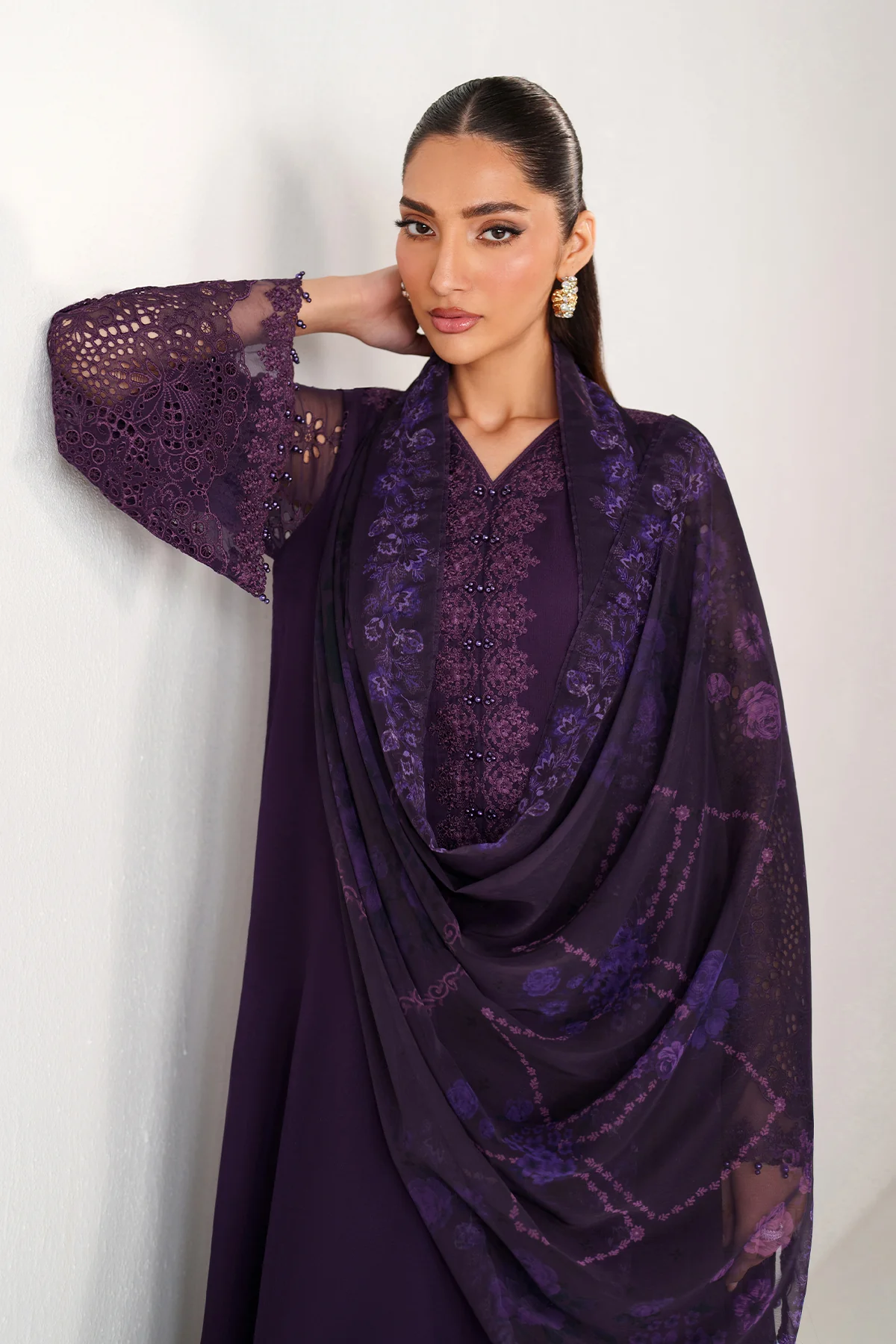 EMBROIDERED CHIFFON PR-1240 - Image 5