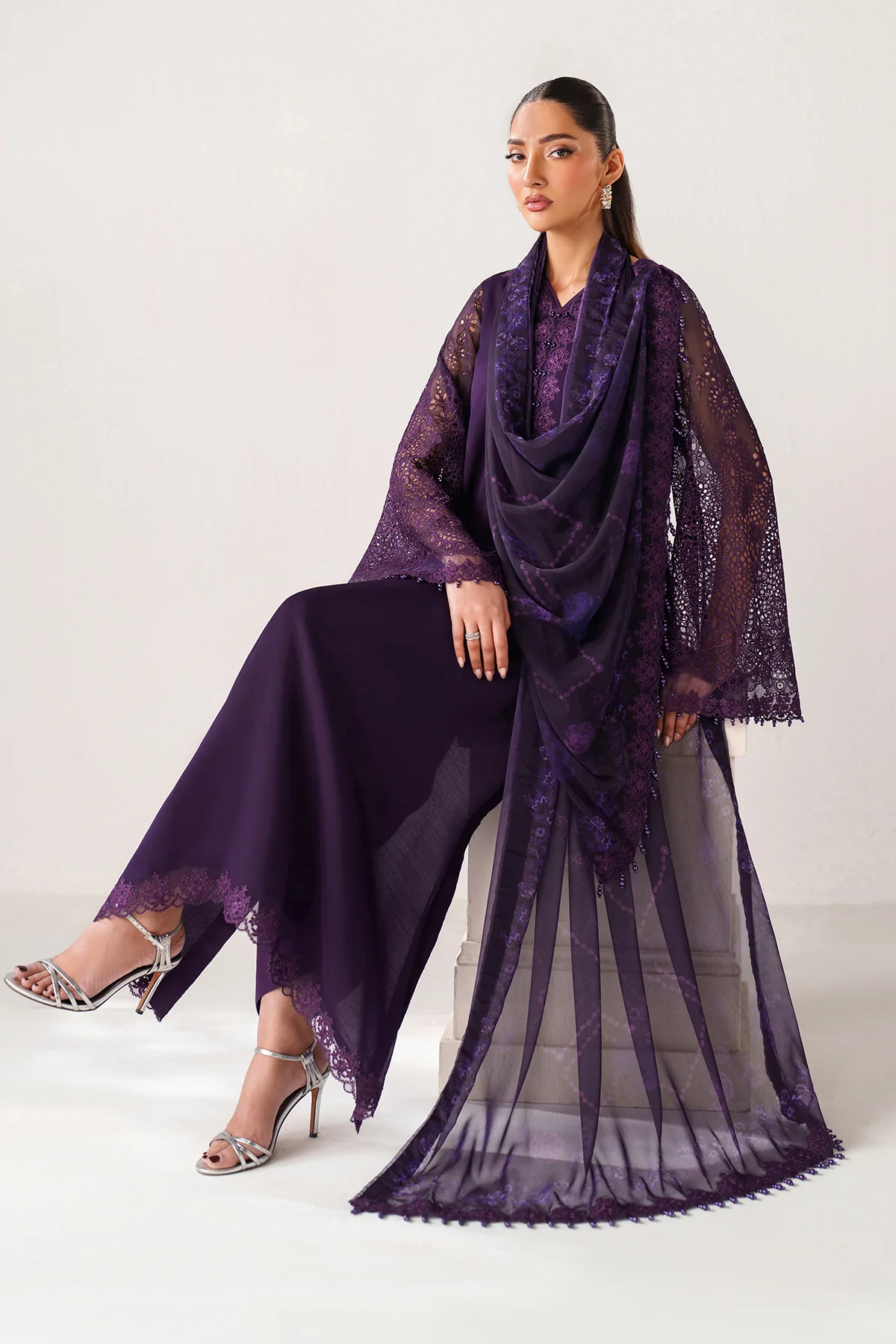 EMBROIDERED CHIFFON PR-1240 - Image 6