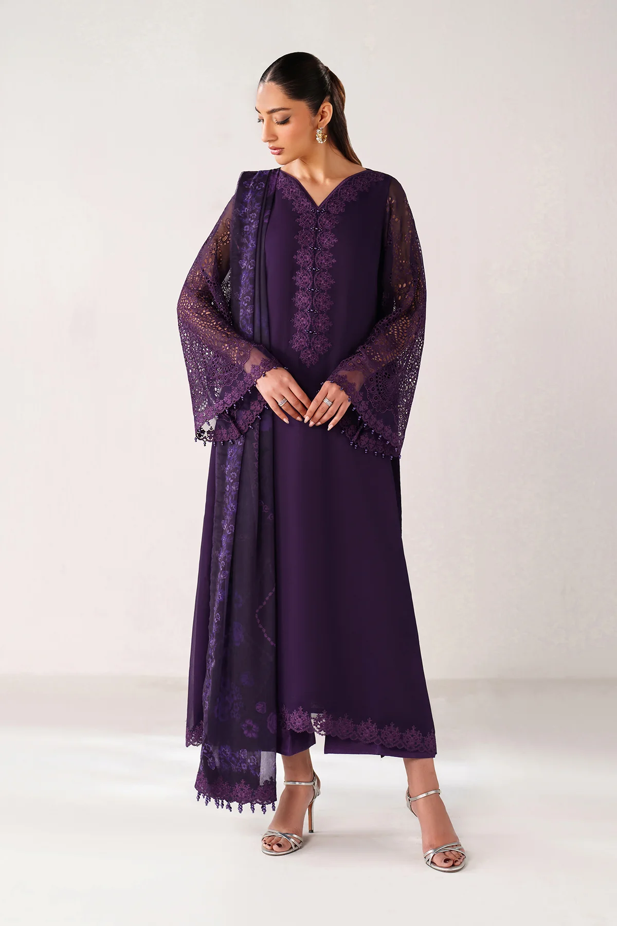 EMBROIDERED CHIFFON PR-1240 - Image 7