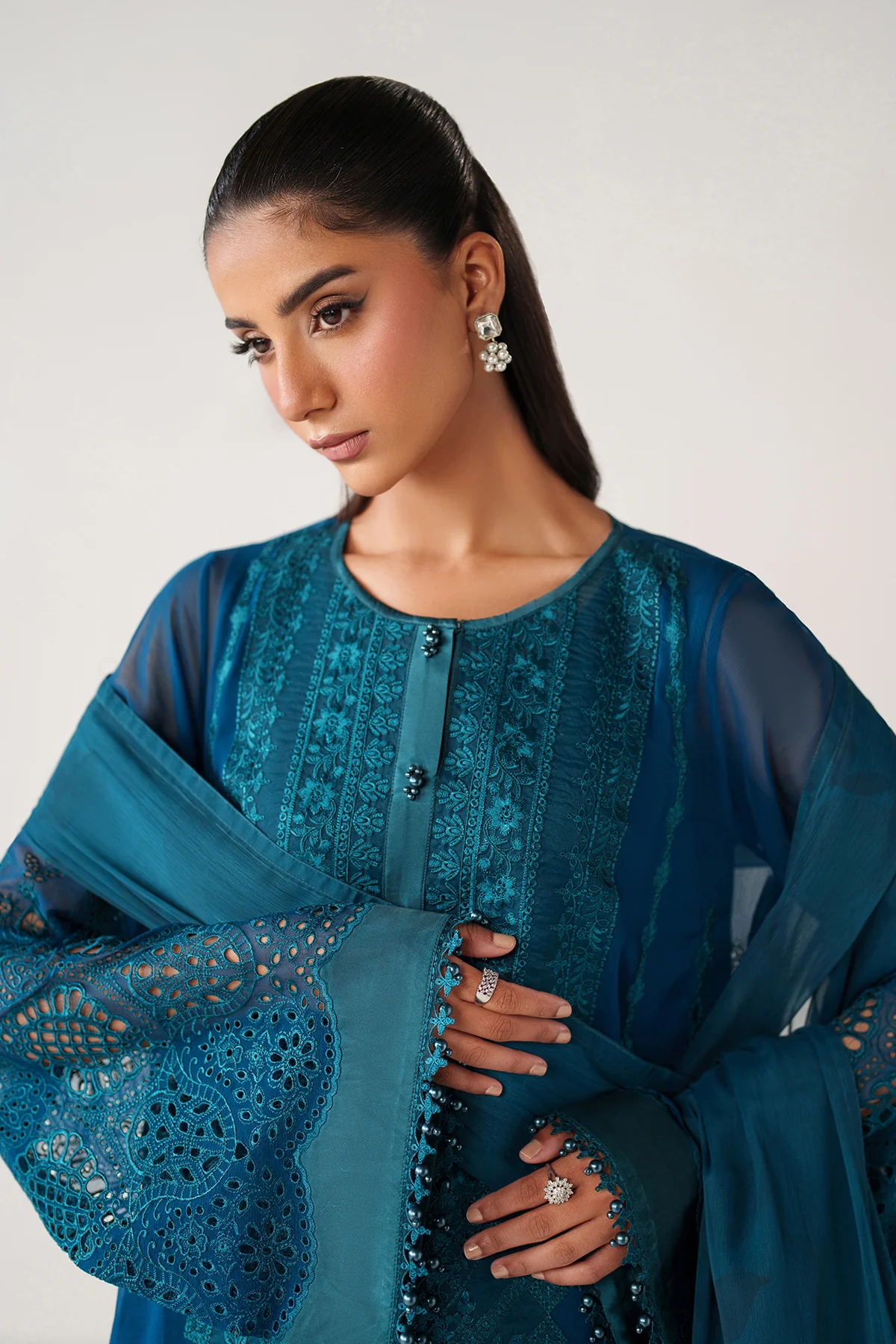 EMBROIDERED CHIFFON PR-1241 - Image 5