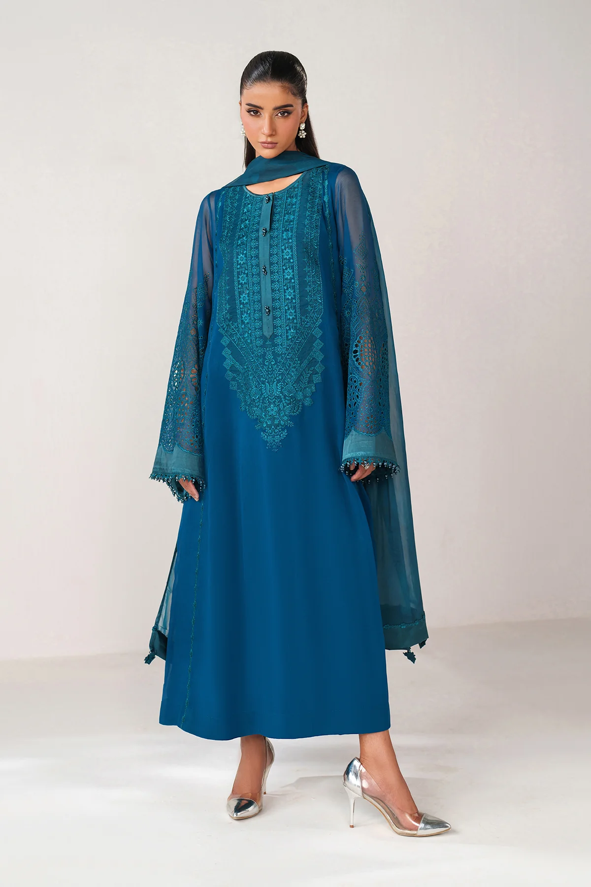 EMBROIDERED CHIFFON PR-1241 - Image 8