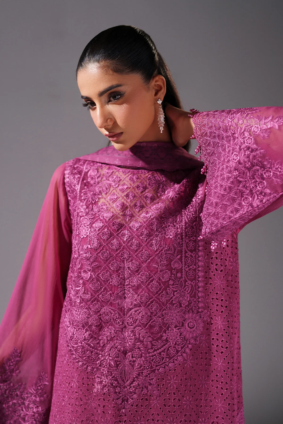 EMBROIDERED CHIFFON PR-1242 - Image 4