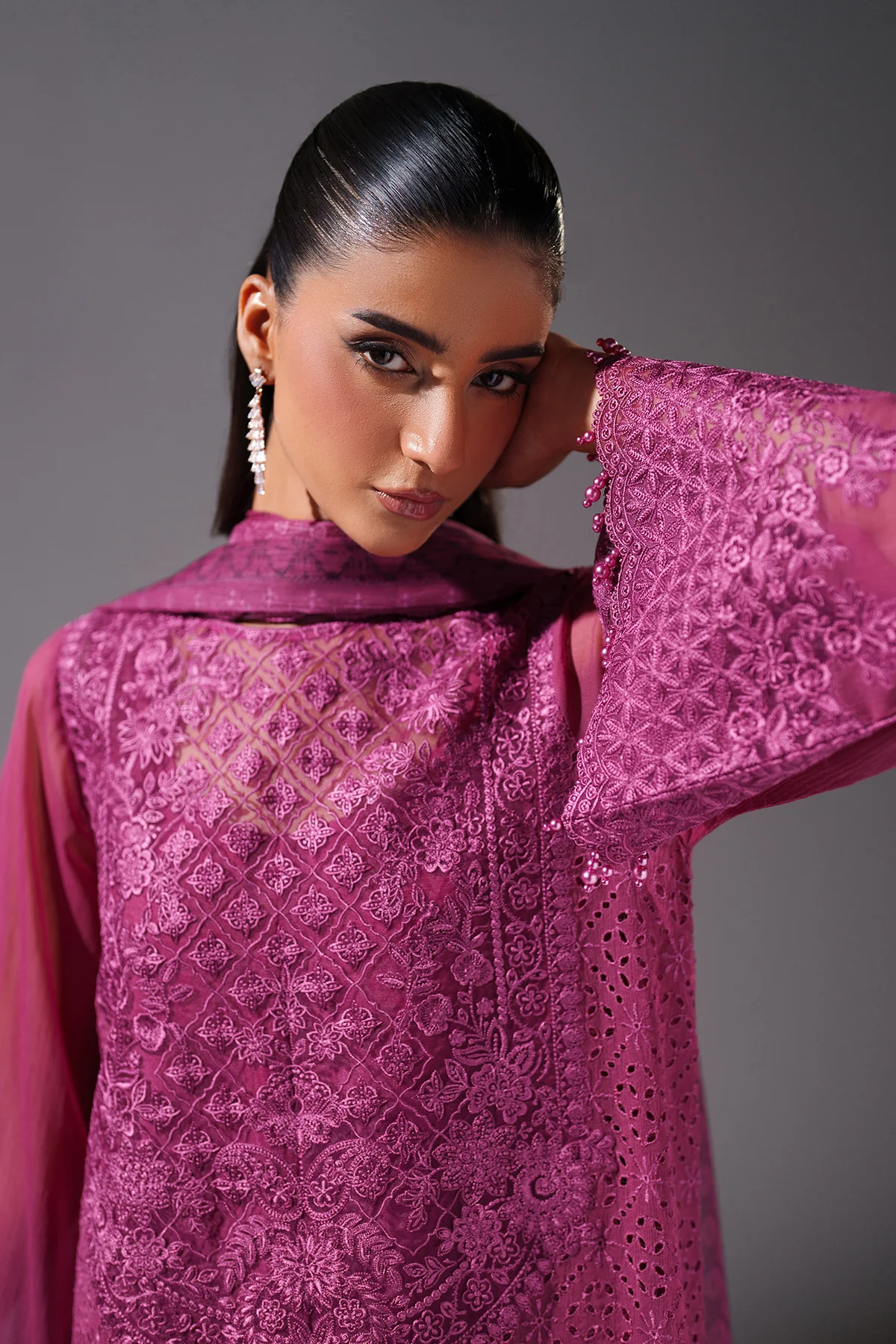 EMBROIDERED CHIFFON PR-1242 - Image 5