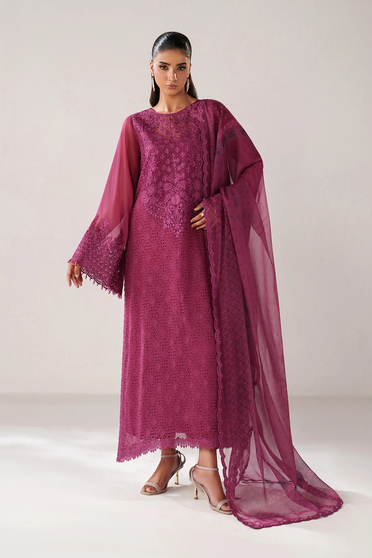 EMBROIDERED CHIFFON PR-1242 - Image 9