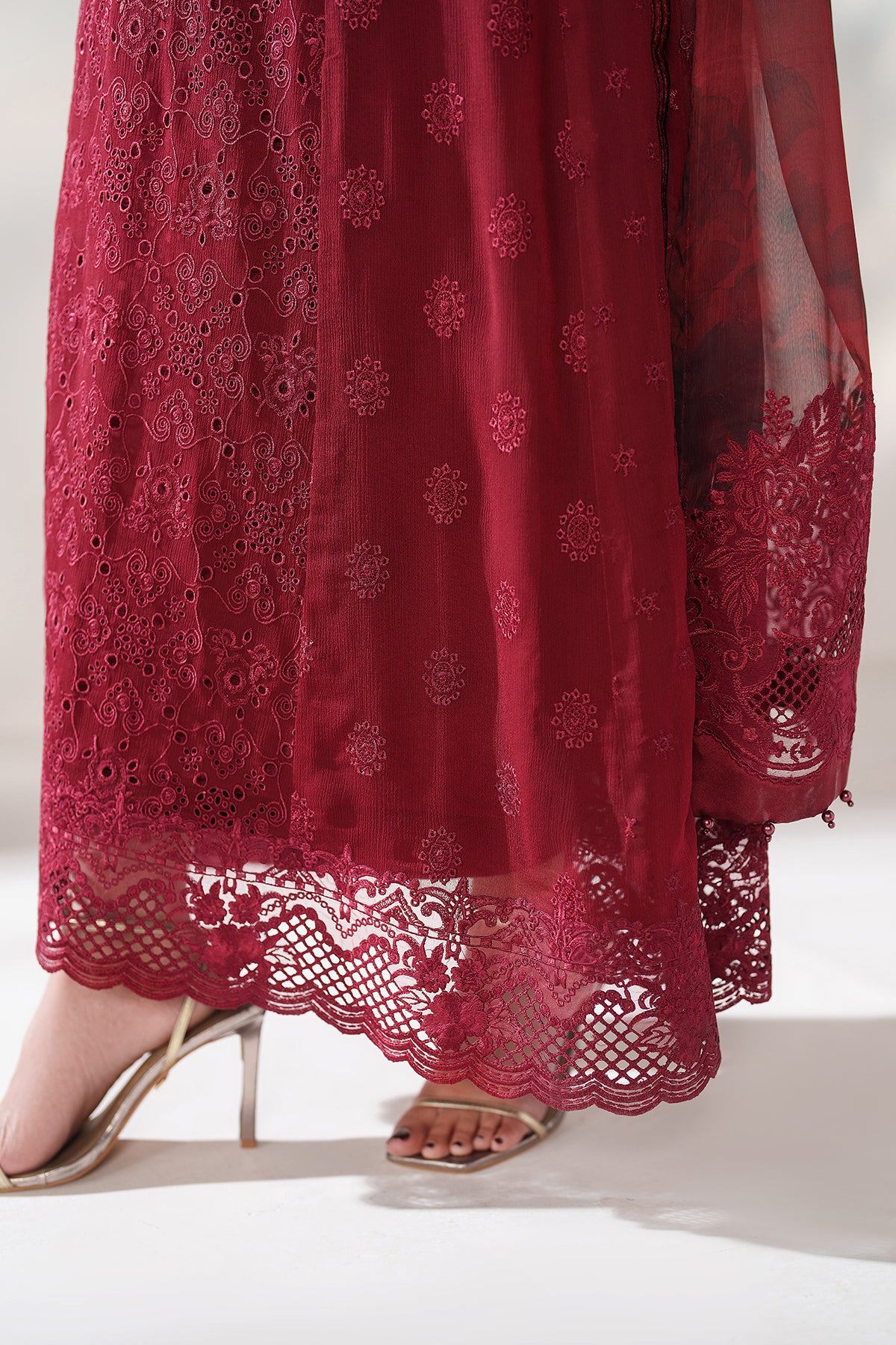 EMBROIDERED CHIFFON PR-1245 - Image 5