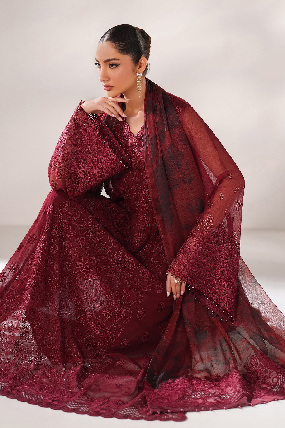 EMBROIDERED CHIFFON PR-1245 - Image 6