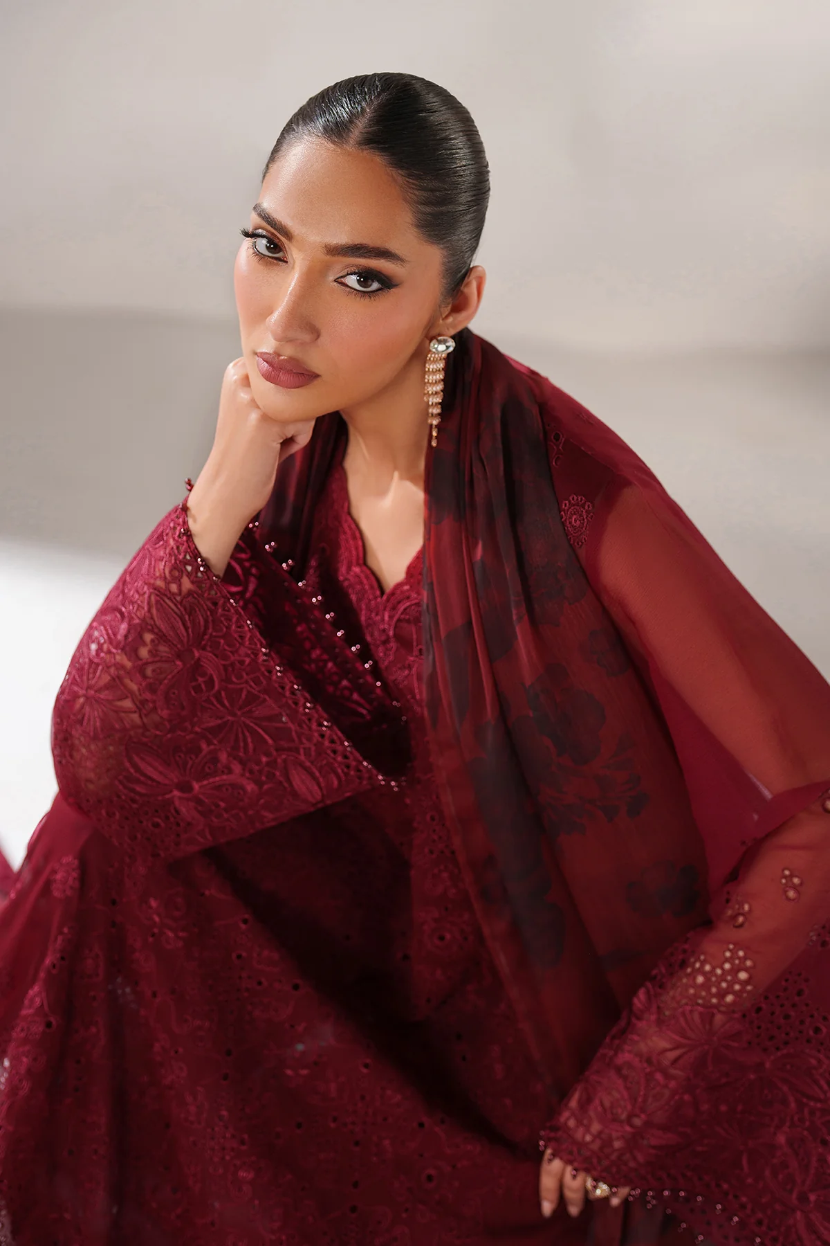 EMBROIDERED CHIFFON PR-1245 - Image 7