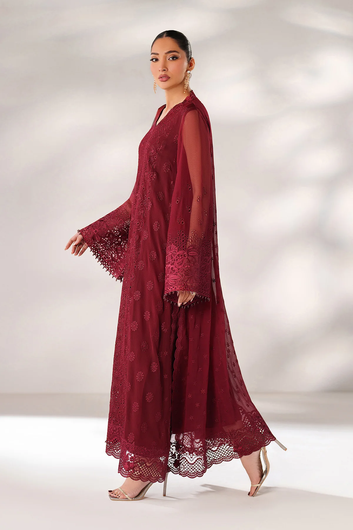 EMBROIDERED CHIFFON PR-1245 - Image 8