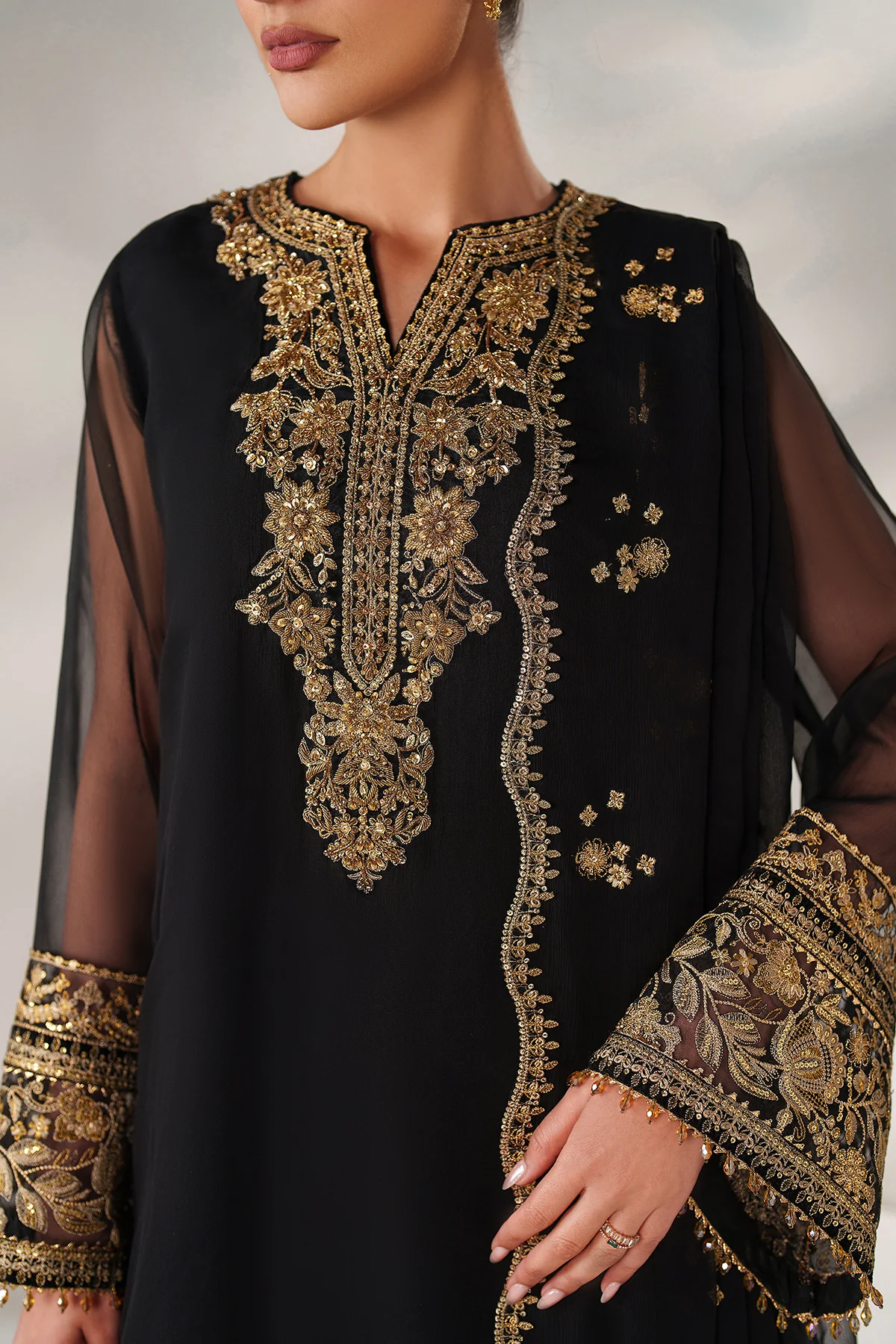 EMBROIDERED CHIFFON PR-1250 - Image 3