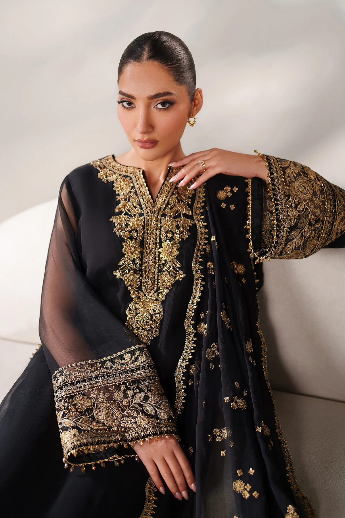 EMBROIDERED CHIFFON PR-1250 - Image 4