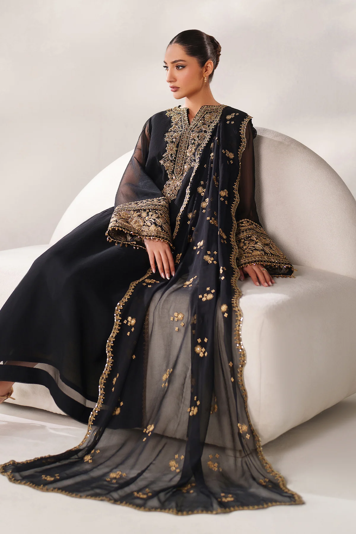 EMBROIDERED CHIFFON PR-1250 - Image 8
