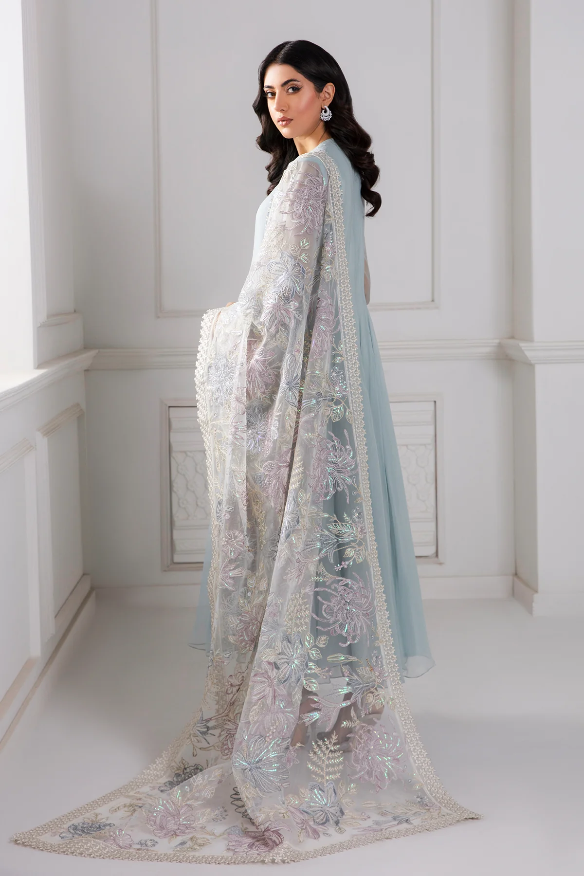 EMBROIDERED CHIFFON PR-746 - Image 2