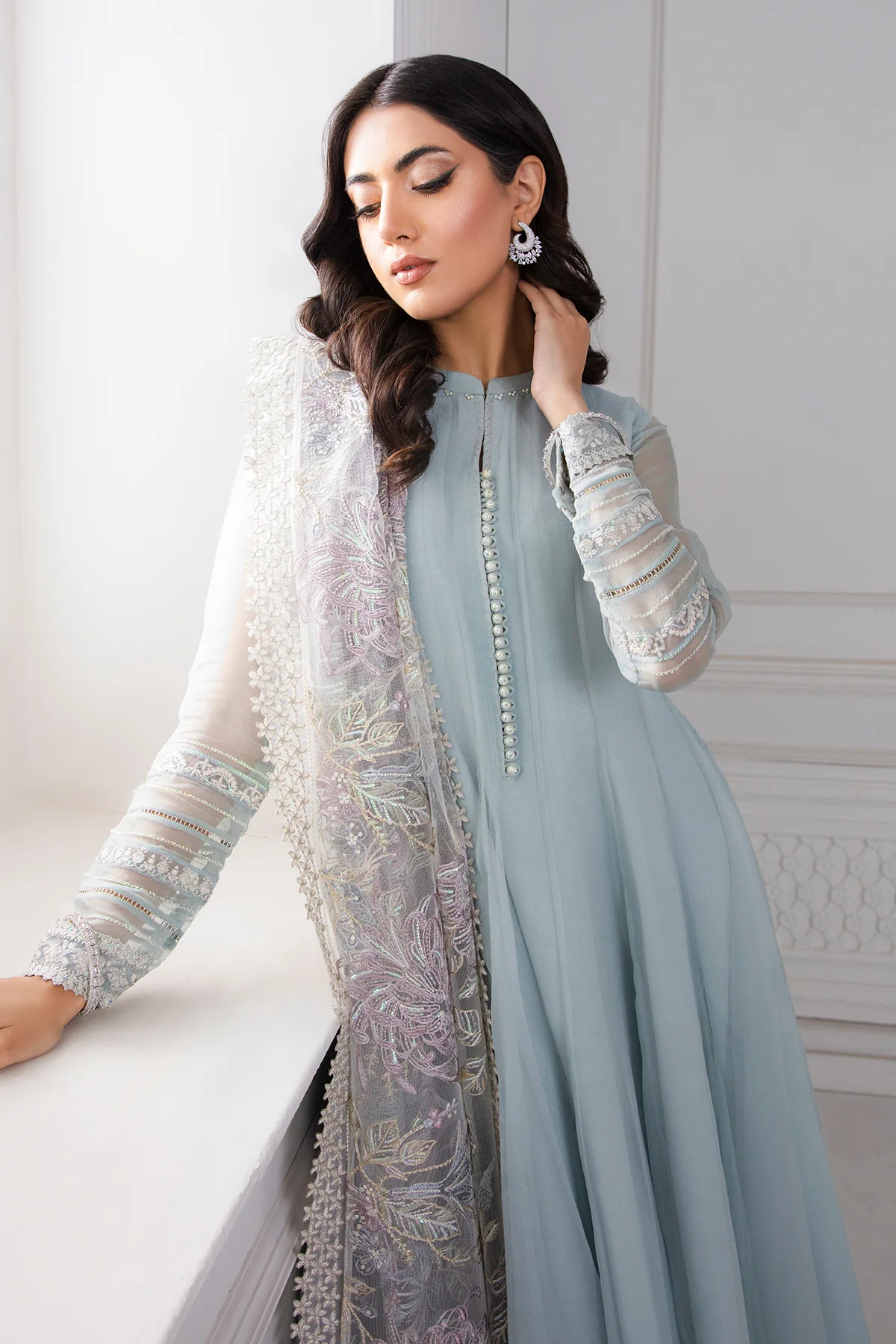 EMBROIDERED CHIFFON PR-746 - Image 4