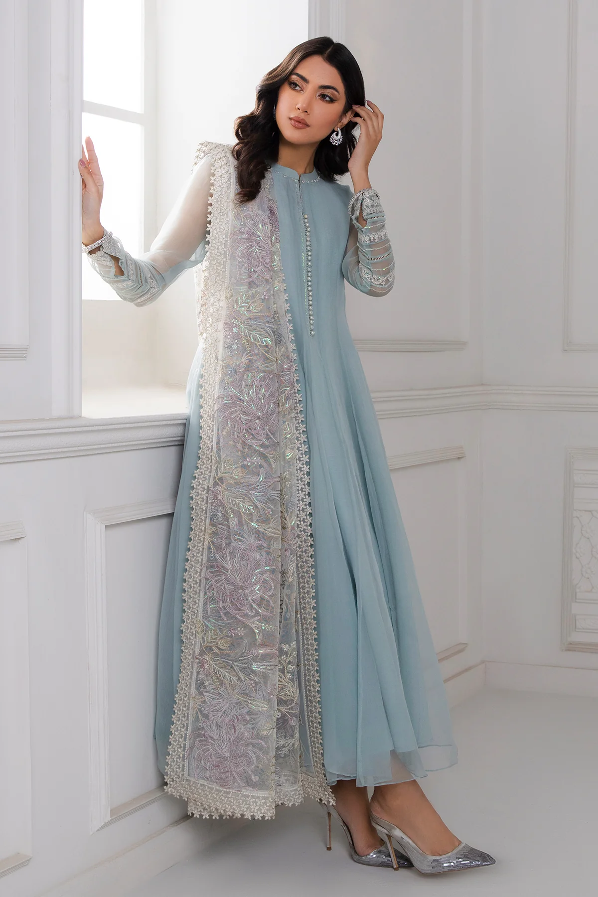 EMBROIDERED CHIFFON PR-746 - Image 7
