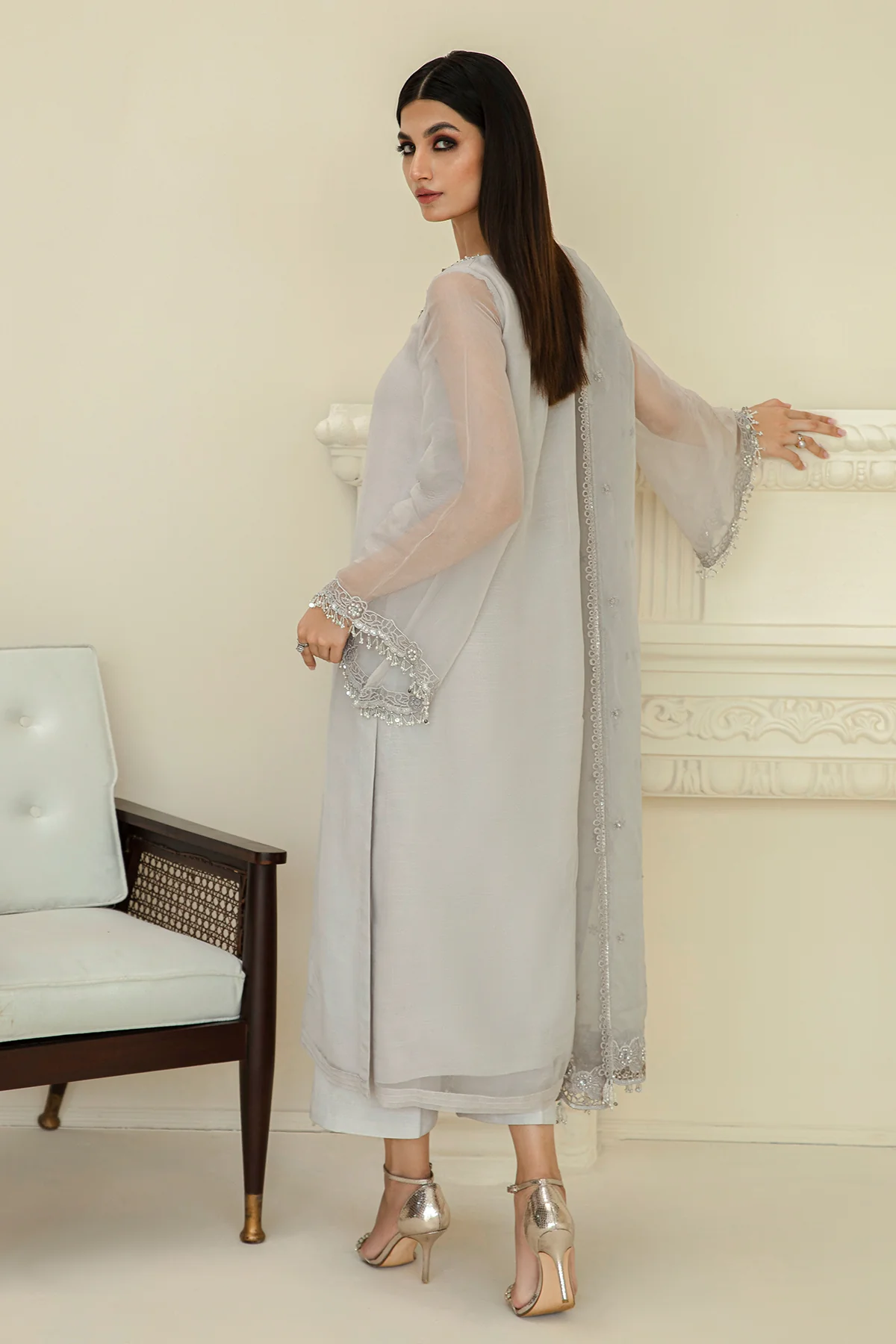 EMBROIDERED CHIFFON PR-824 - Image 2