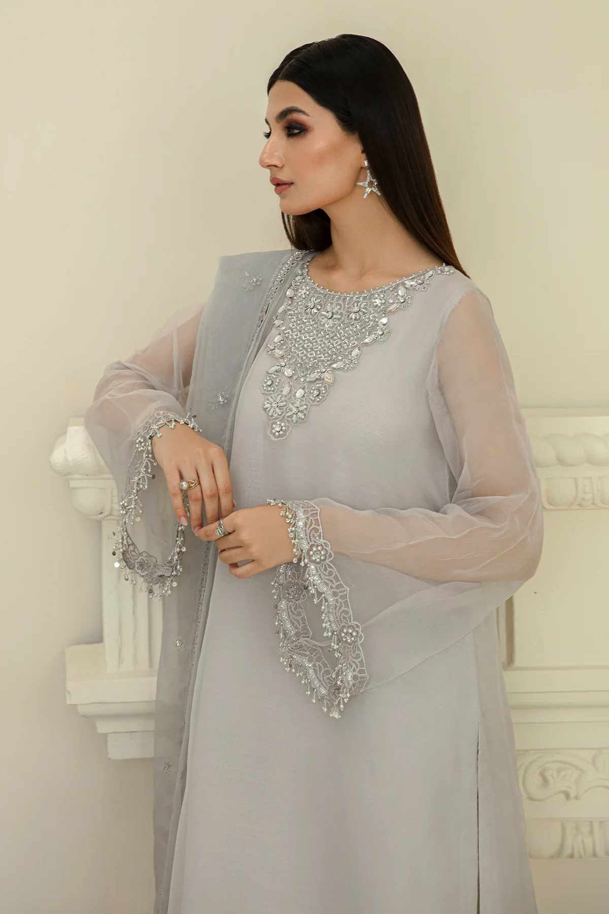 EMBROIDERED CHIFFON PR-824 - Image 6