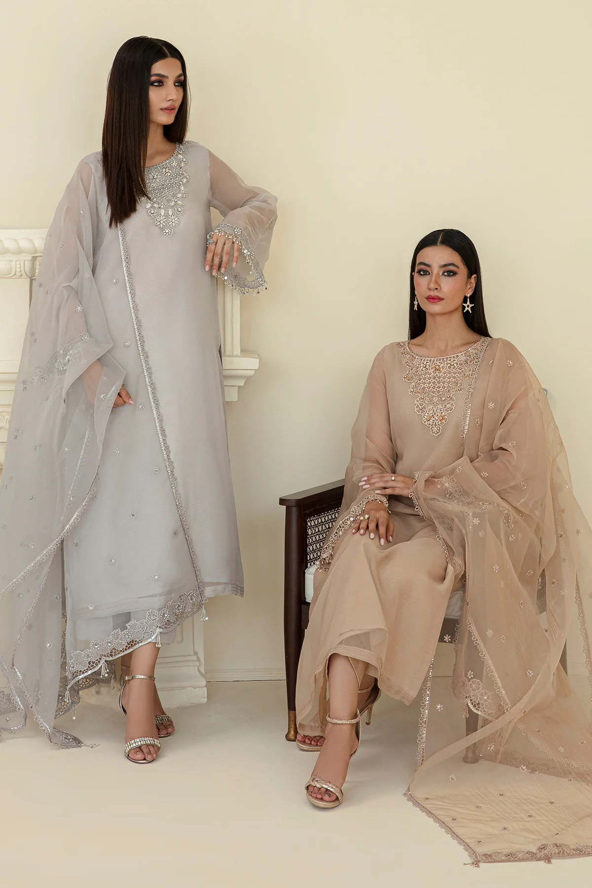 EMBROIDERED CHIFFON PR-824 - Image 7