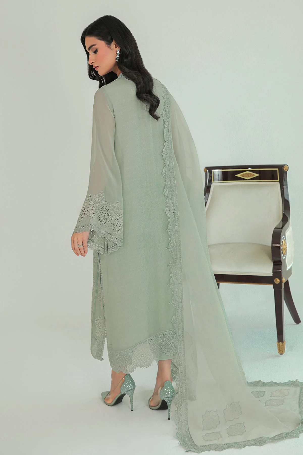 EMBROIDERED CHIFFON SF-234 - Image 2
