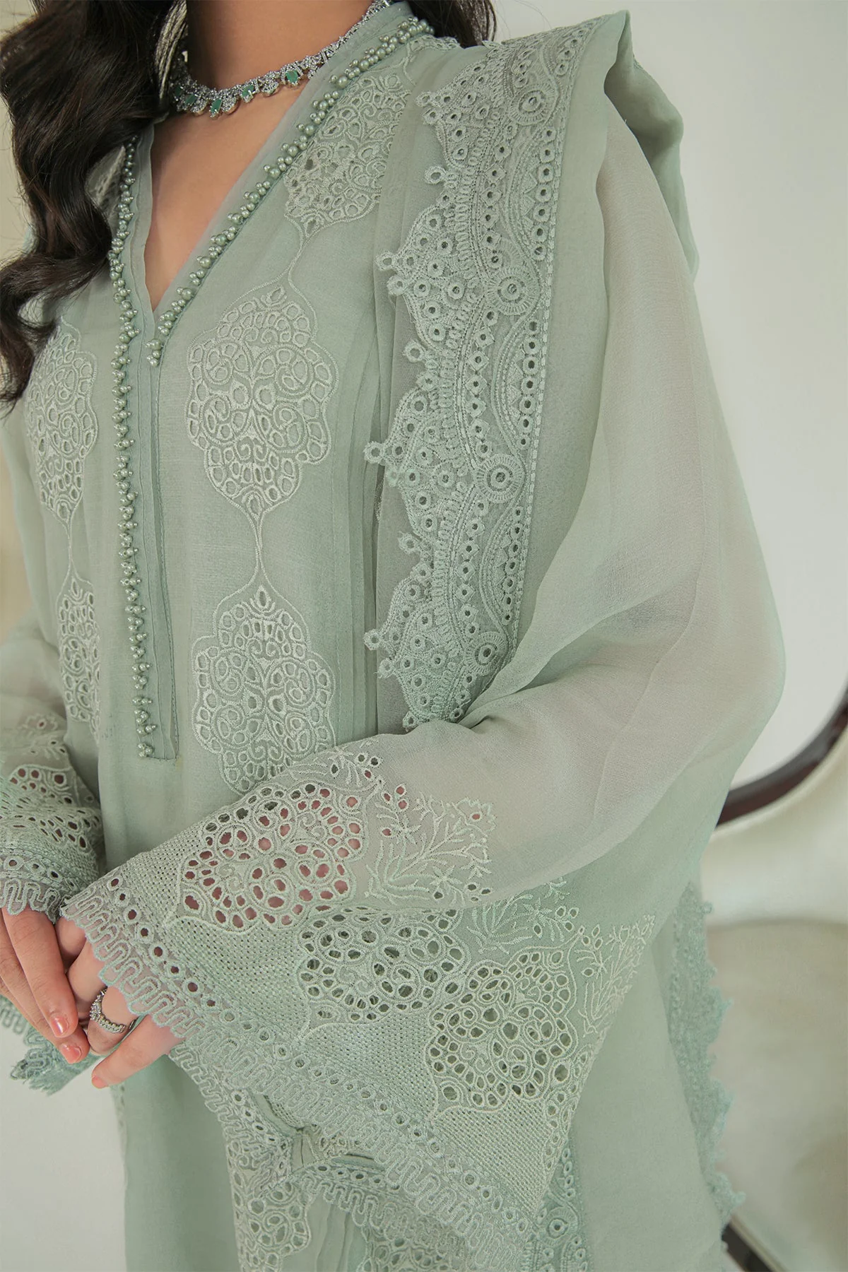 EMBROIDERED CHIFFON SF-234 - Image 6