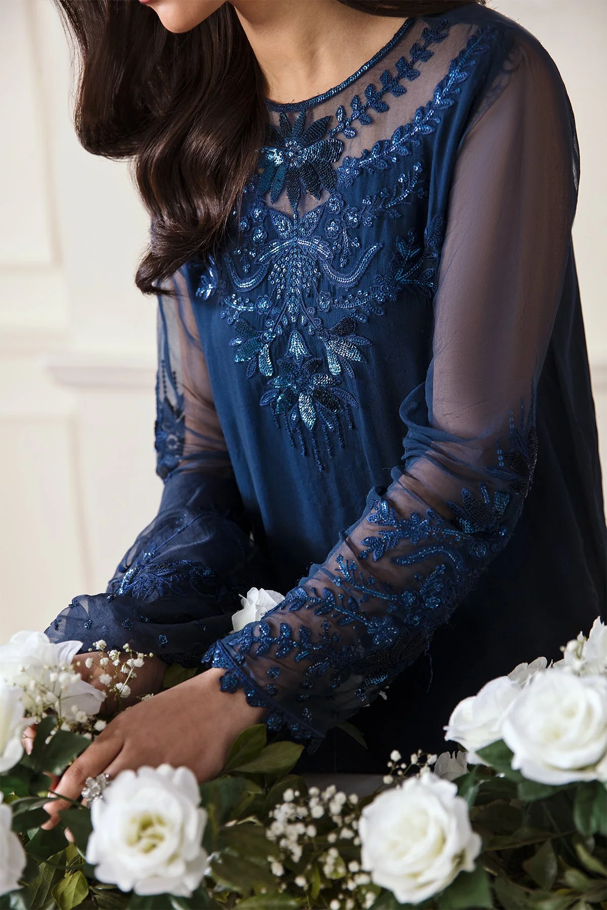 EMBROIDERED CHIFFON SF-292 - Image 3