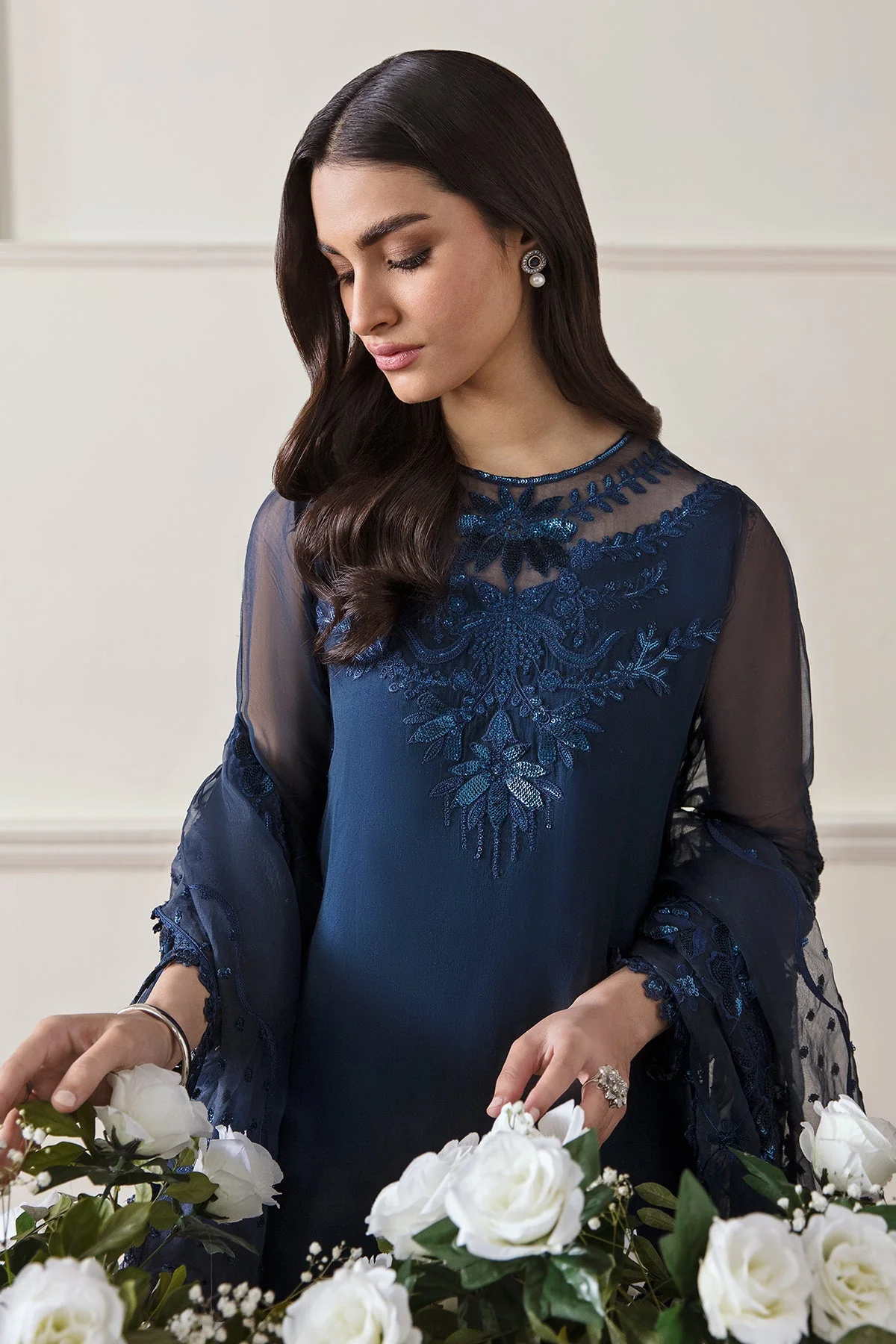 EMBROIDERED CHIFFON SF-292 - Image 4