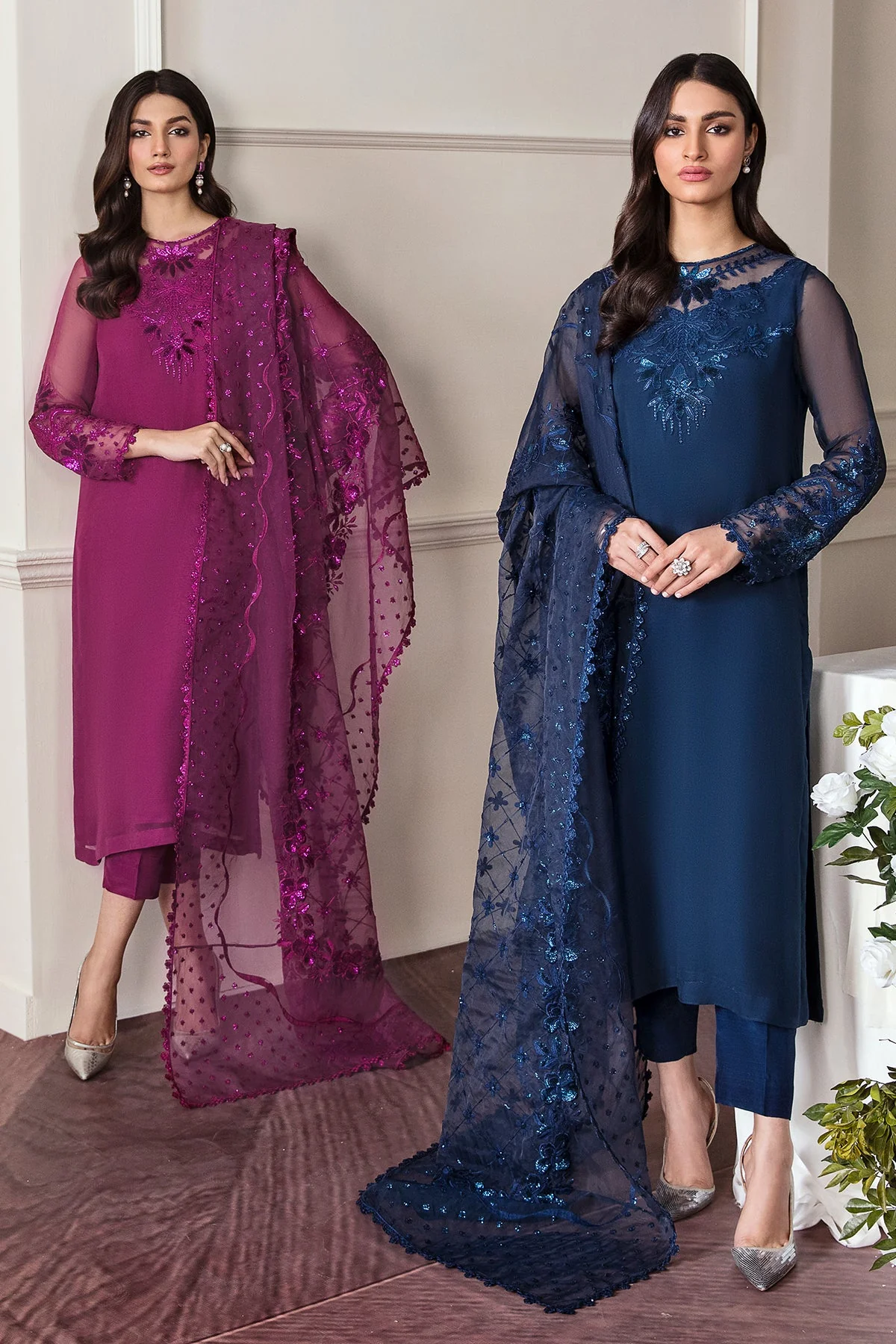 EMBROIDERED CHIFFON SF-292 - Image 7