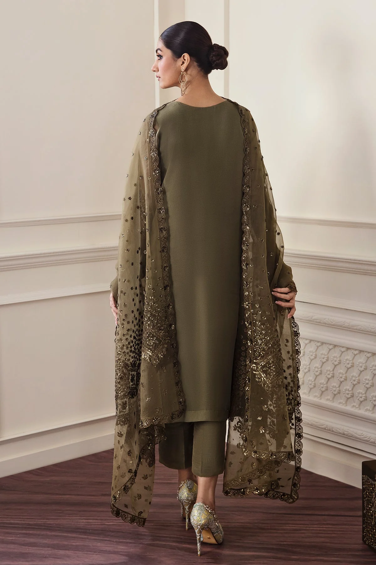 EMBROIDERED CHIFFON SF-295 - Image 3