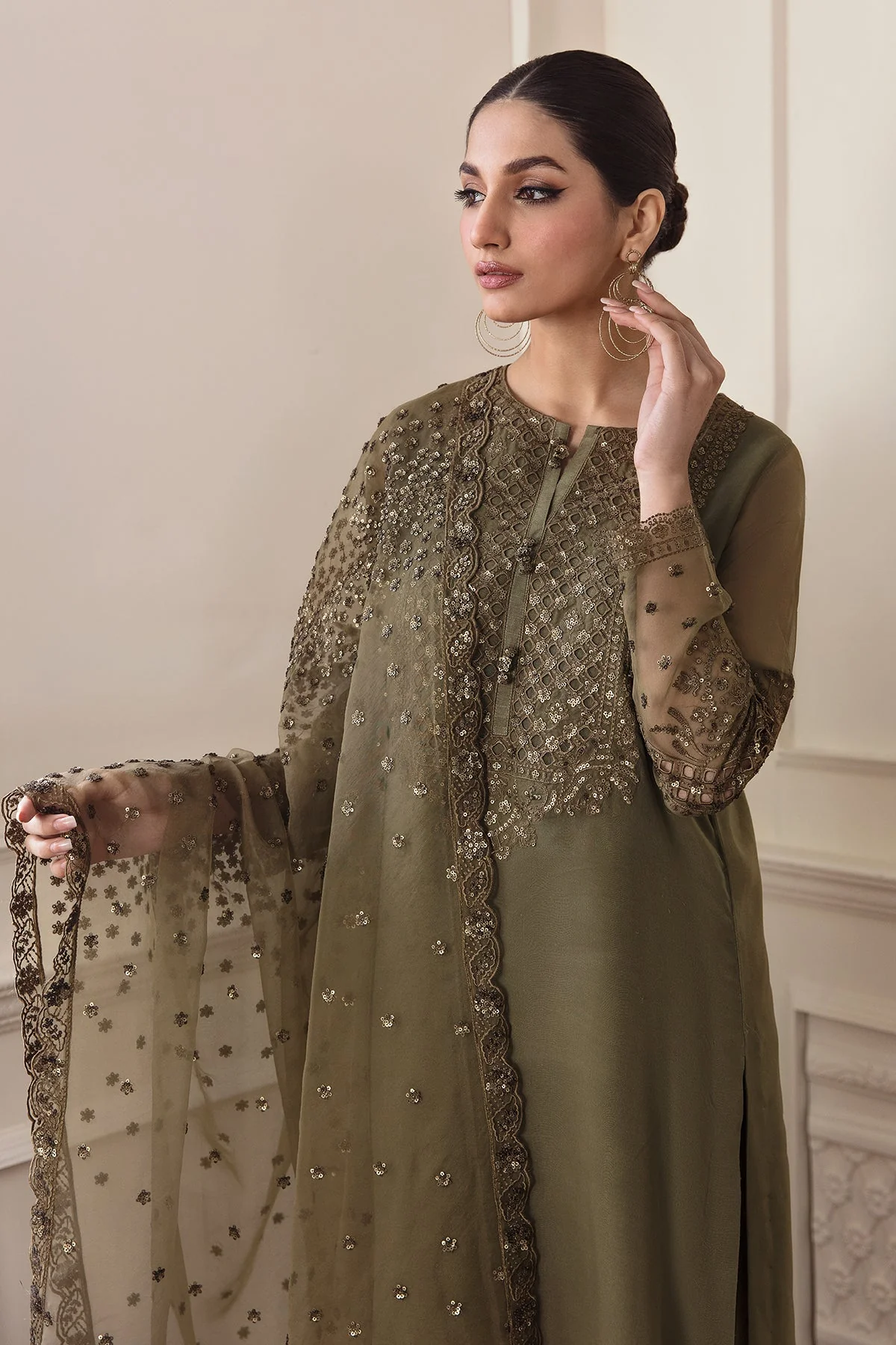 EMBROIDERED CHIFFON SF-295 - Image 4