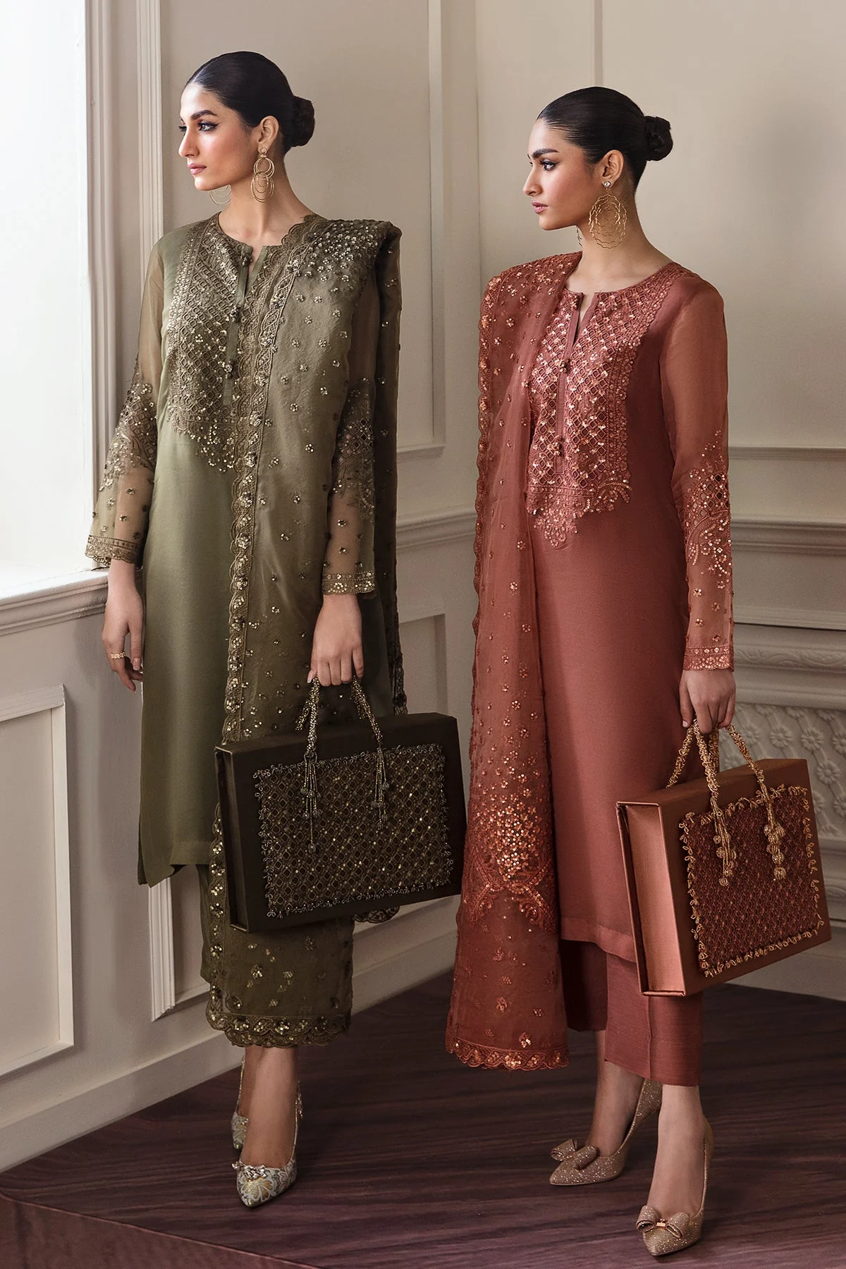 EMBROIDERED CHIFFON SF-295 - Image 7