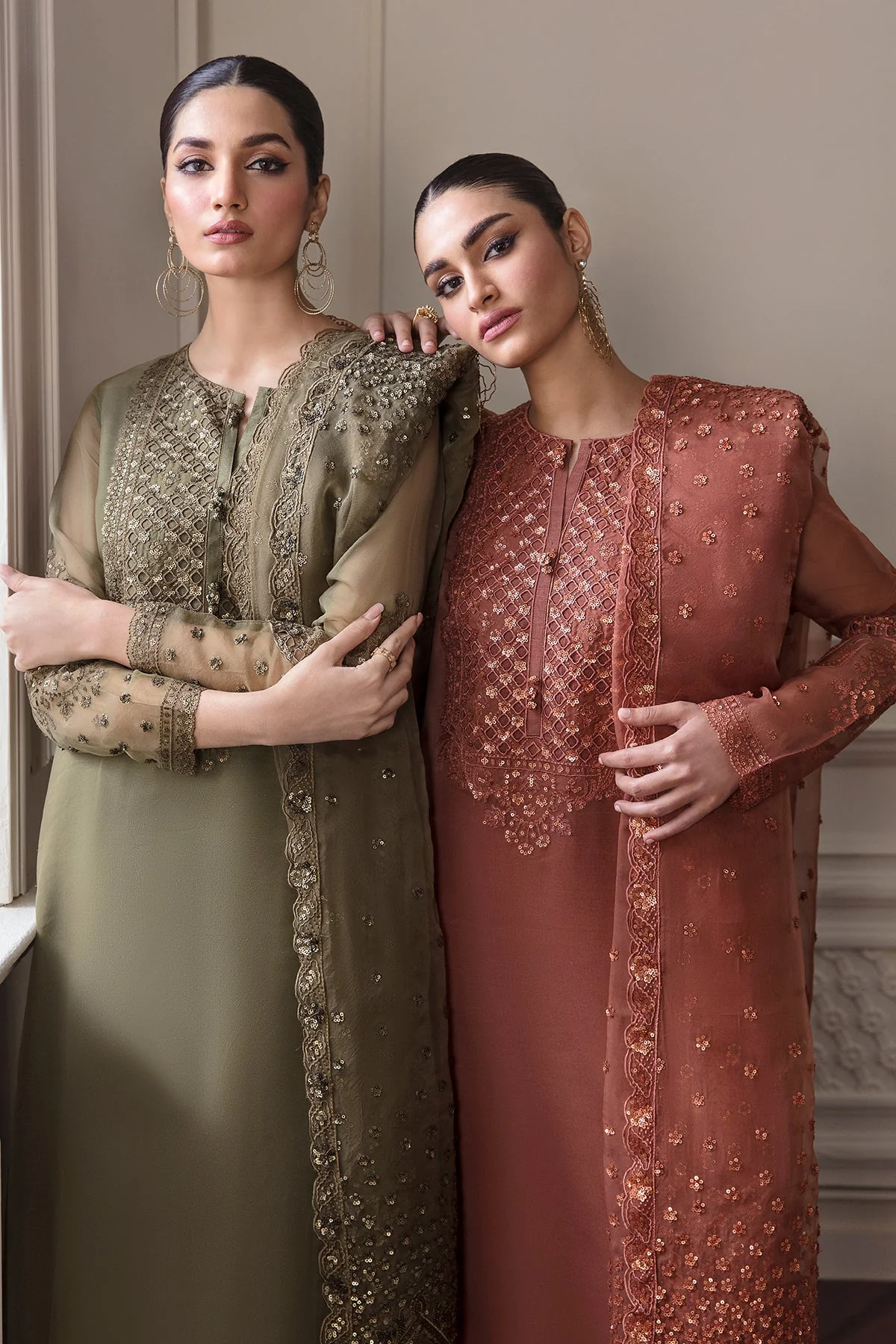 EMBROIDERED CHIFFON SF-296 - Image 5