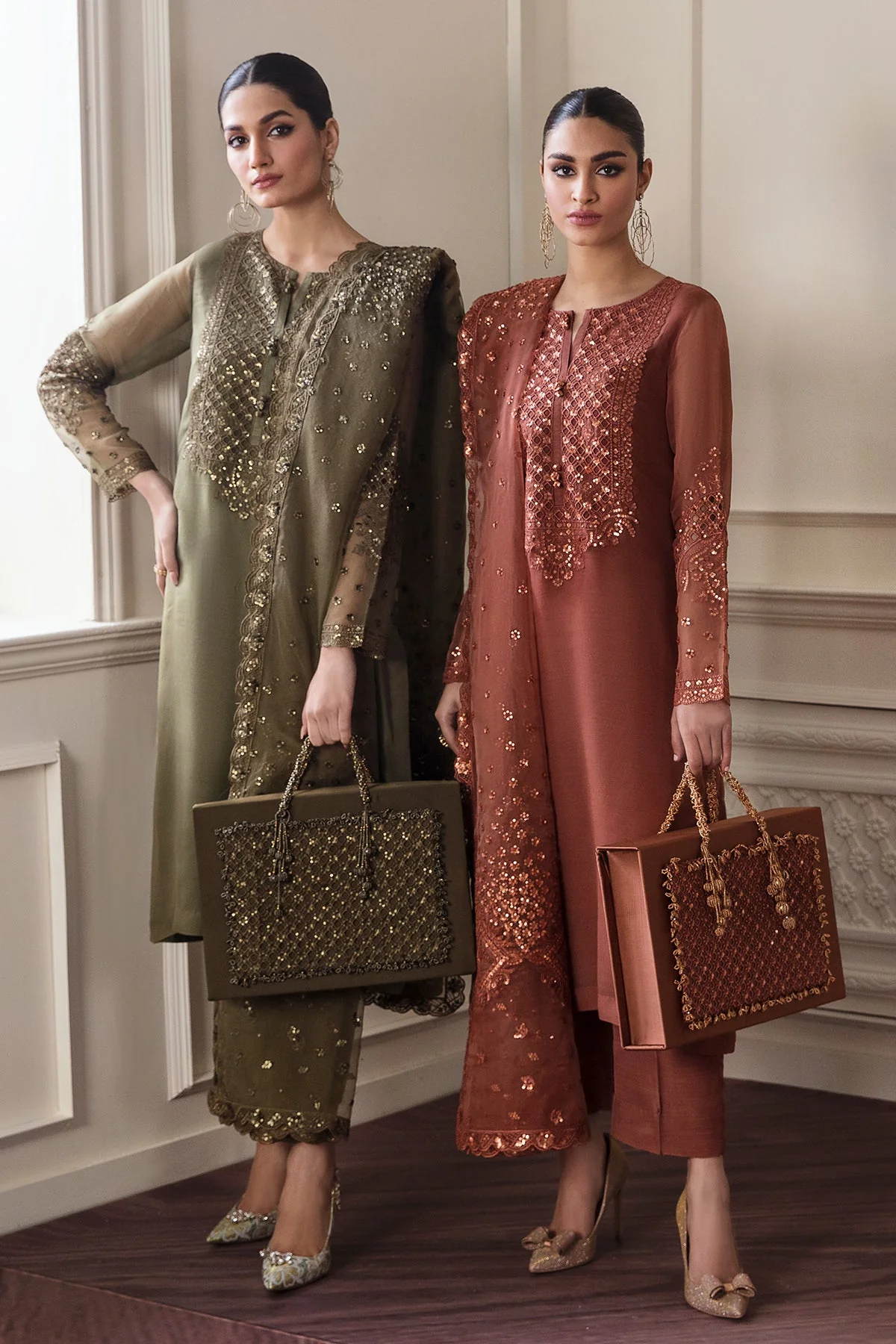EMBROIDERED CHIFFON SF-296 - Image 6