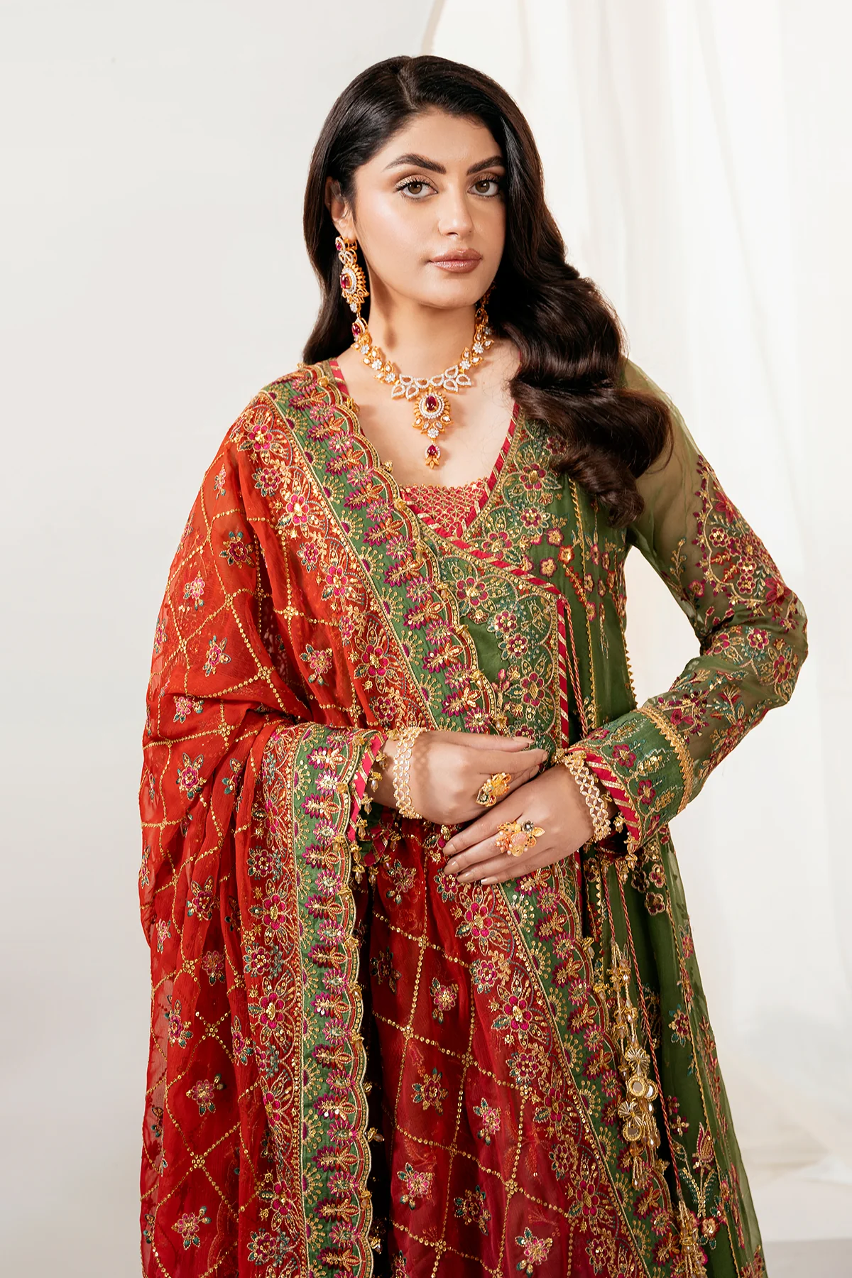EMBROIDERED CHIFFON SF-4037 - Image 5