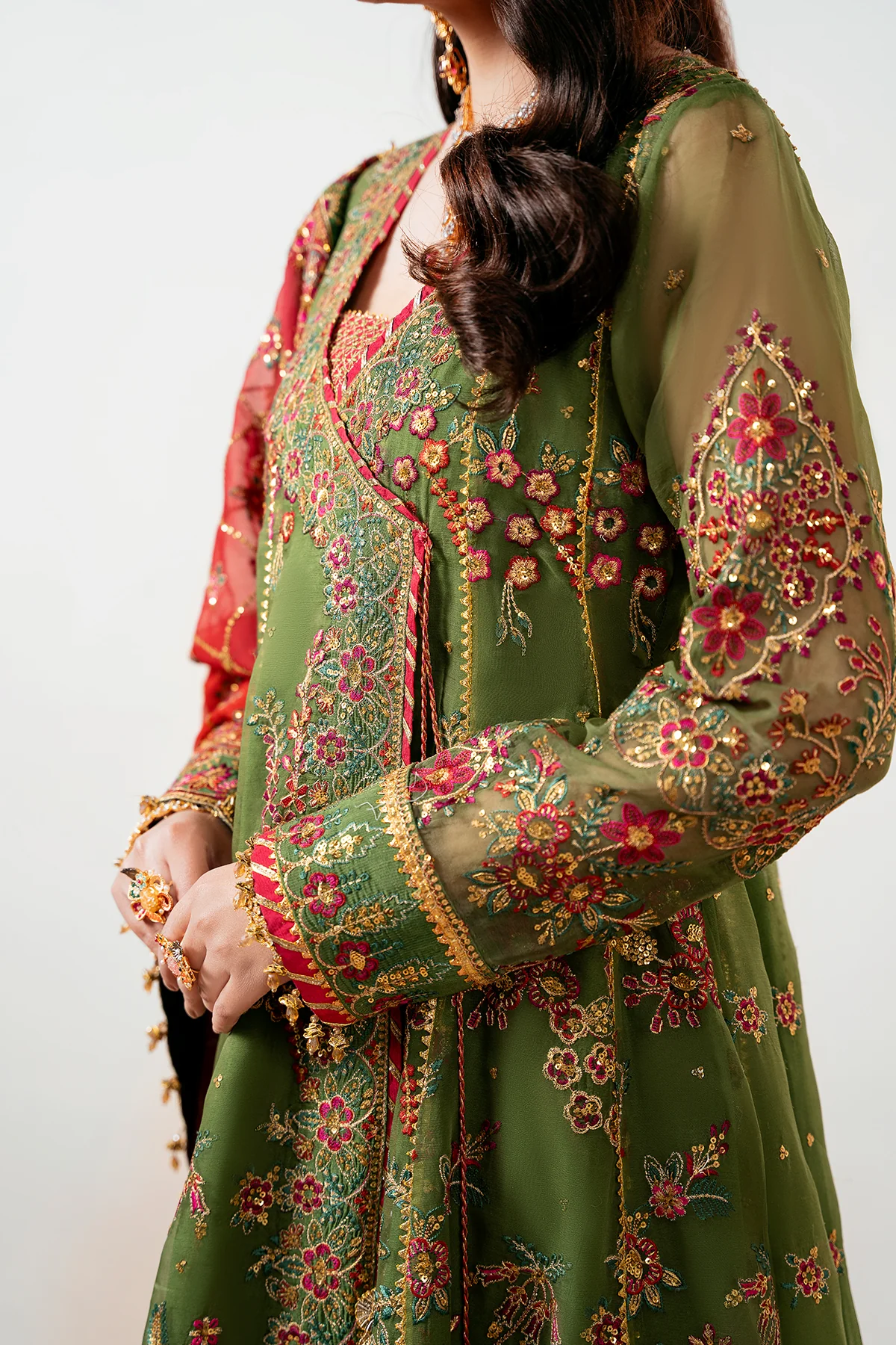 EMBROIDERED CHIFFON SF-4037 - Image 6