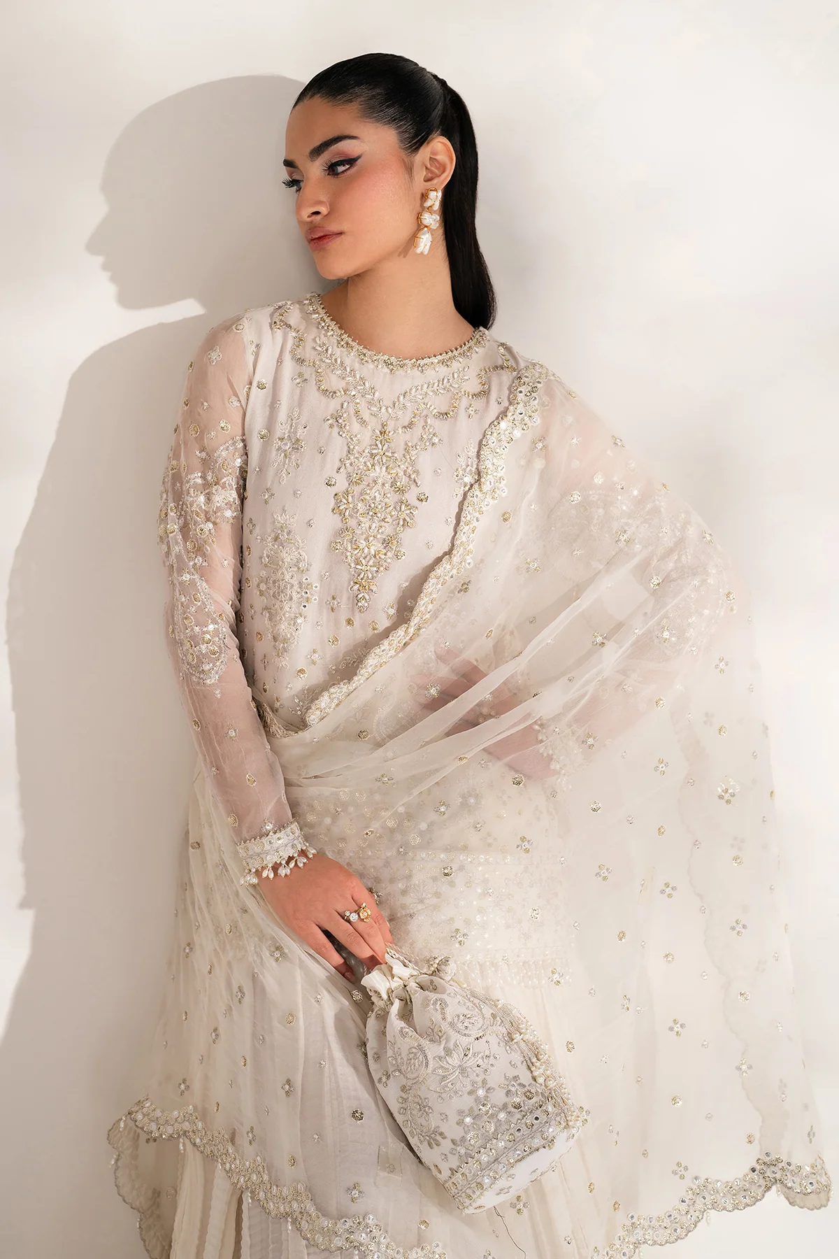 EMBROIDERED CHIFFON SF-4140 - Image 3