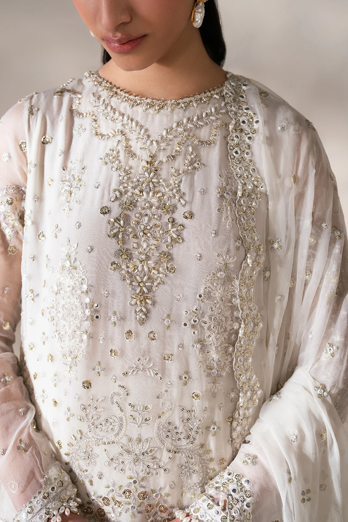 EMBROIDERED CHIFFON SF-4140 - Image 6