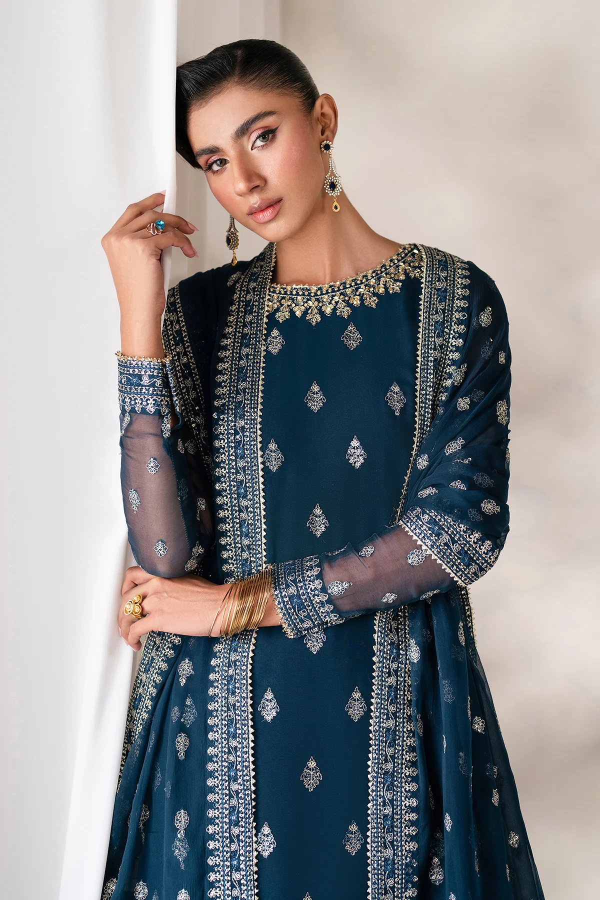 EMBROIDERED CHIFFON SF-4142 - Image 6